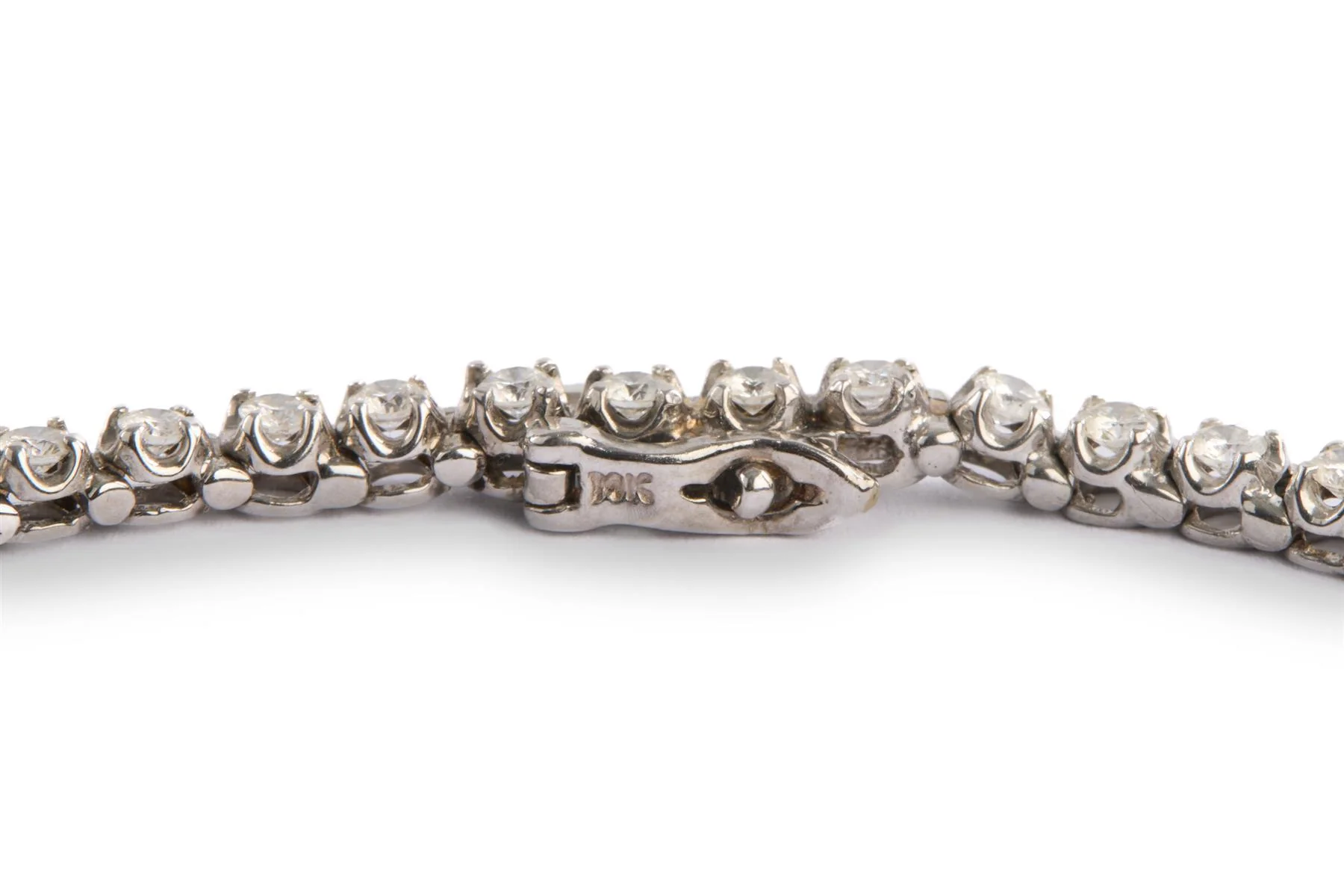 14K WHITE GOLD 11.5CTS DIAMOND NECKLACE - Image 7