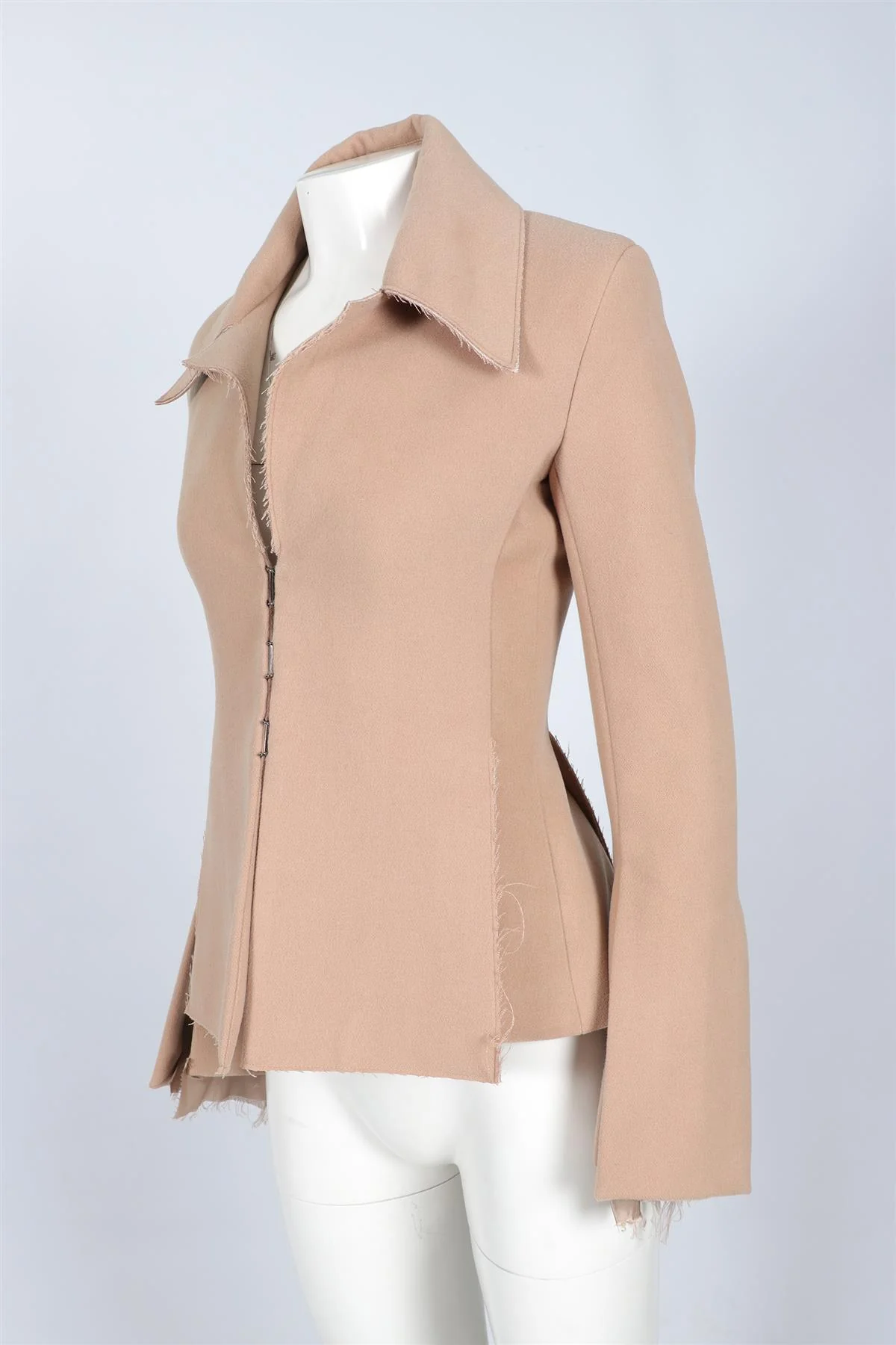 16ARLINGTON TAN FELT JACKET UK 6 - Image 3