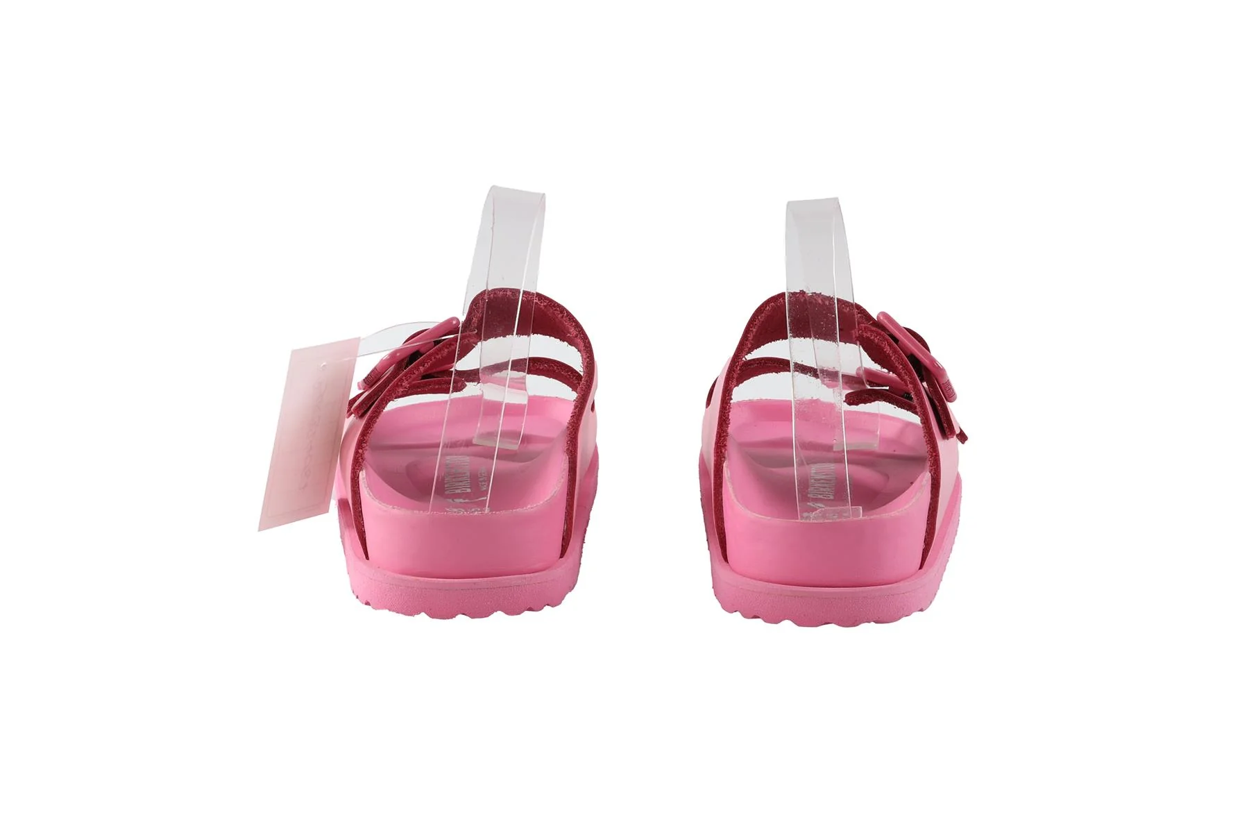 1774 BIRKENSTOCK PINK LEATHER SANDALS EU 38 UK 5 US 8 - Image 5