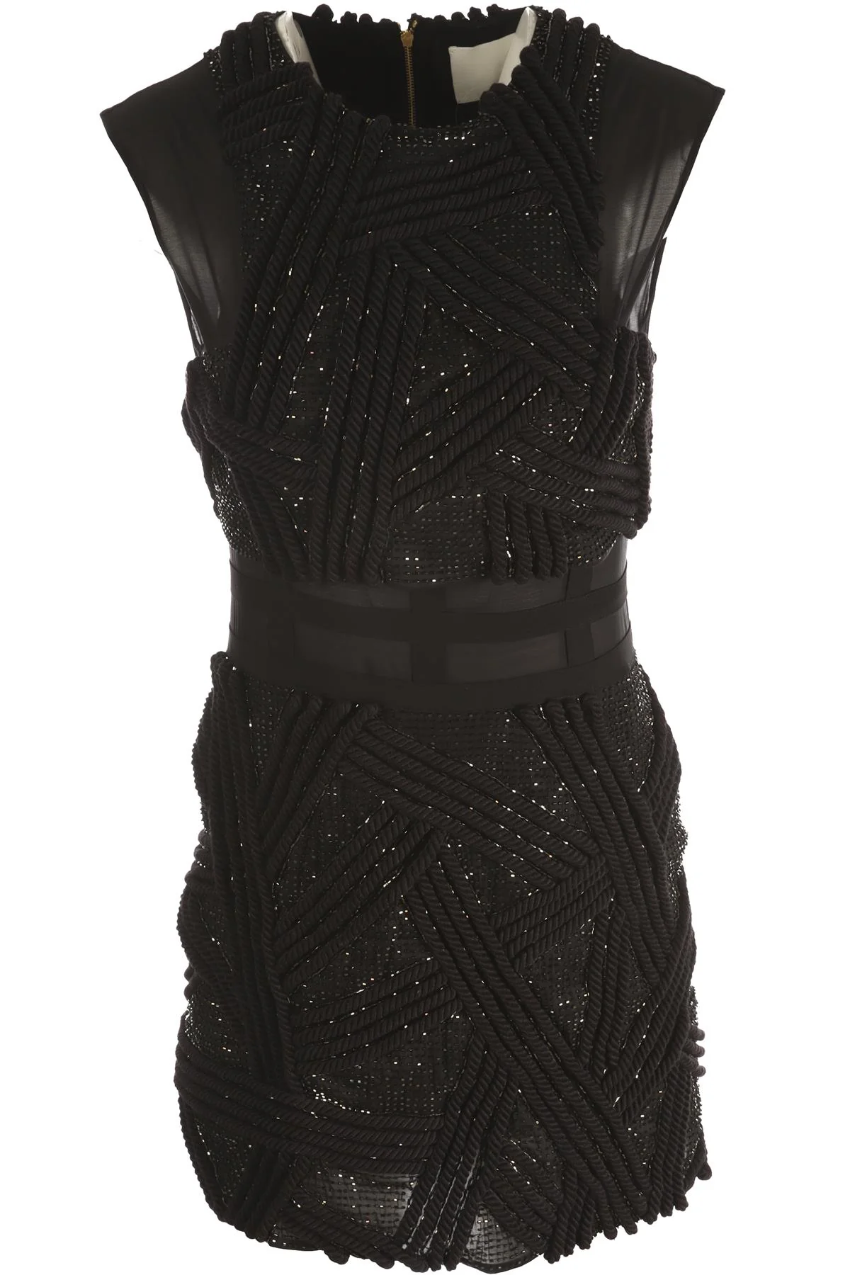 3.1 PHILLIP LIM BLACK SILK MINI DRESS US 2 UK 6