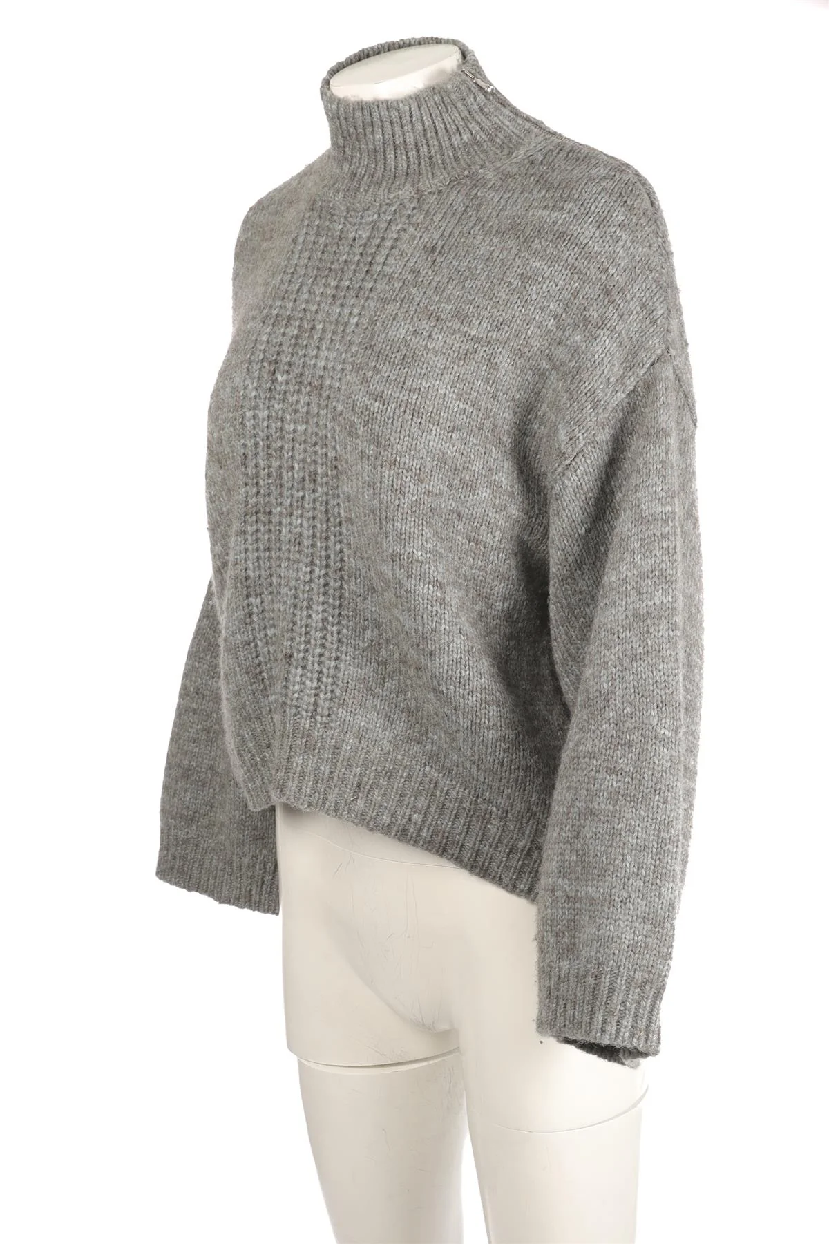 3.1 PHILLIP LIM BLUE ALPACA SWEATER SMALL - Image 3