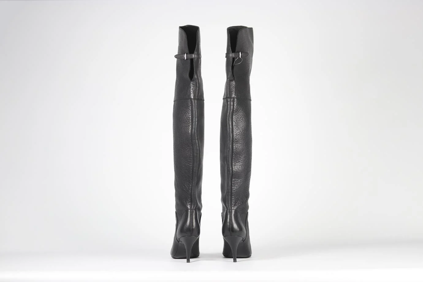 3.1 PHILLIP LIM LEATHER OVER THE KNEE BOOTS EU 40 UK 7 US 10 - Image 4