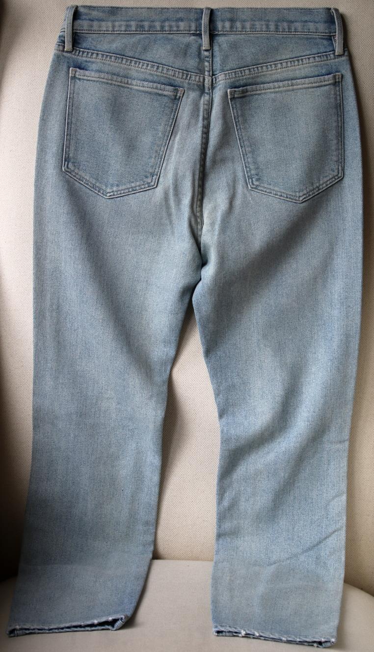 3X1 W3 DISTRESSED HIGH RISE SKINNY JEANS W26 UK 8 - Image 4