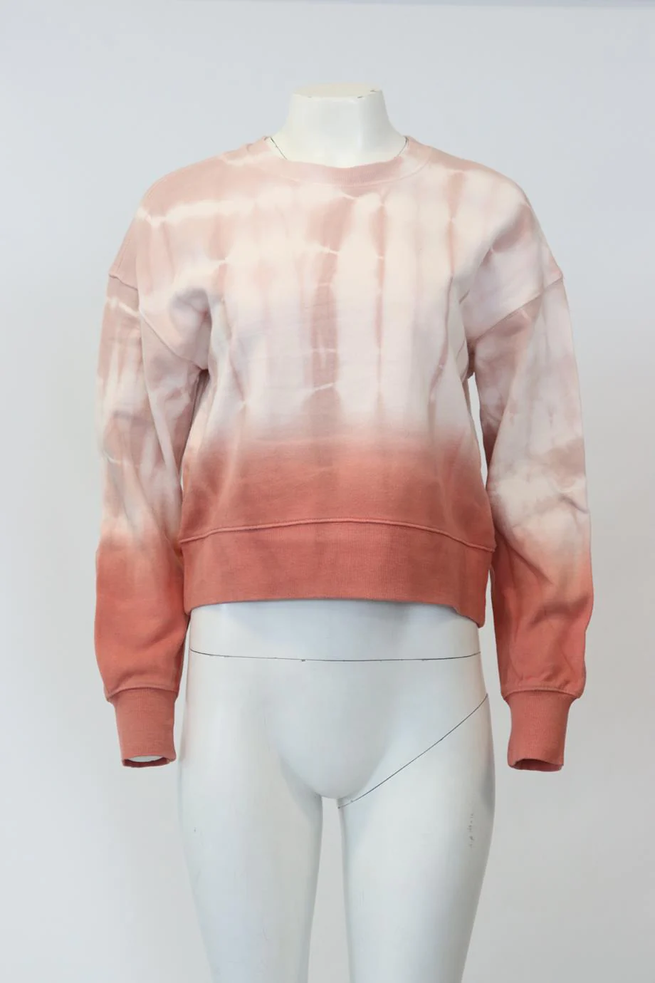 525 TIE DYED COTTON JERSEY SWEATSHIRT SMALL - Image 2