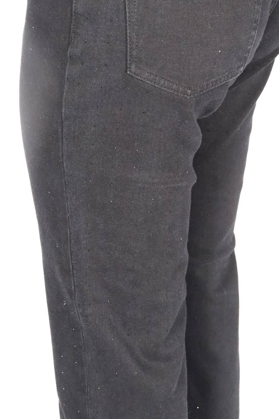 7 FOR ALL MANKIND EMBELLISHED HIGH RISE STRAIGHT LEG JEANS W27 UK 8-10 - Image 5