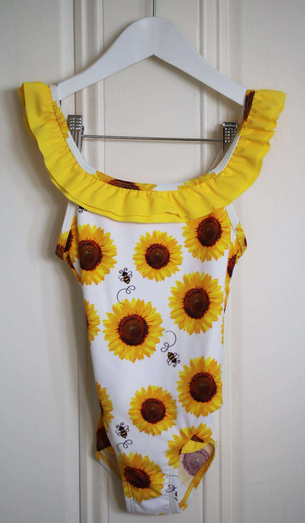 A DEE KIDS GIRLS SUNFLOWER SWIMSUIT 6 YEARS - Image 2