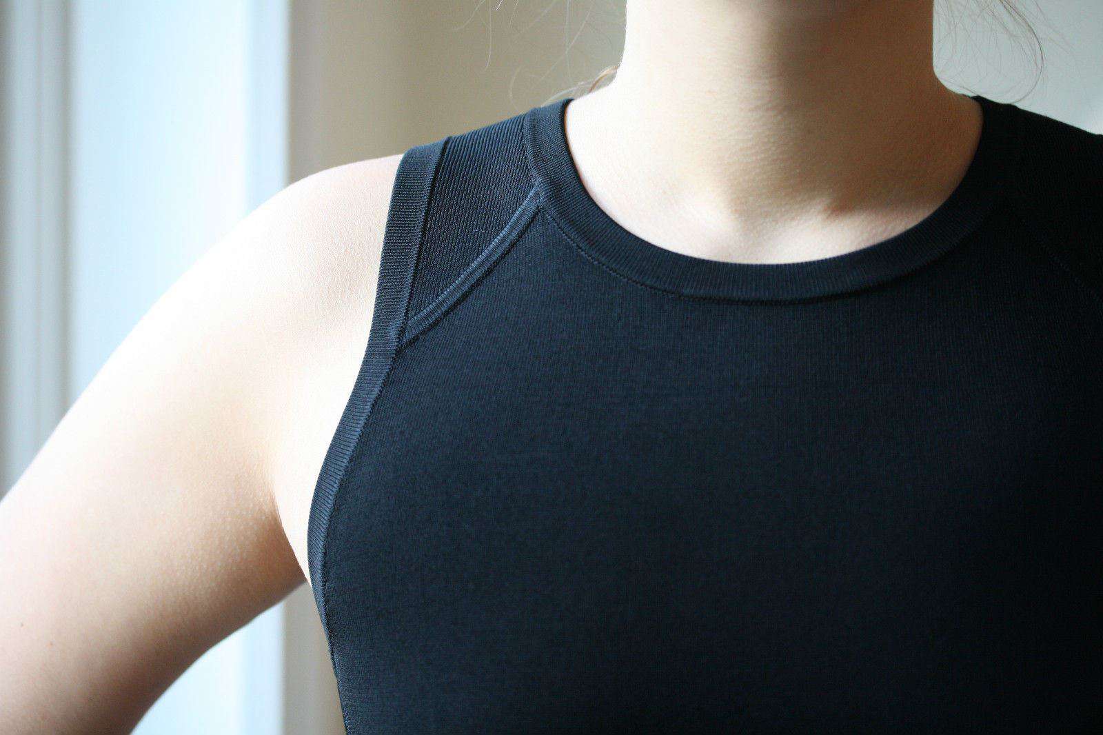 A.L.C BLACK KERRY KNIT DRESS MEDIUM - Image 3