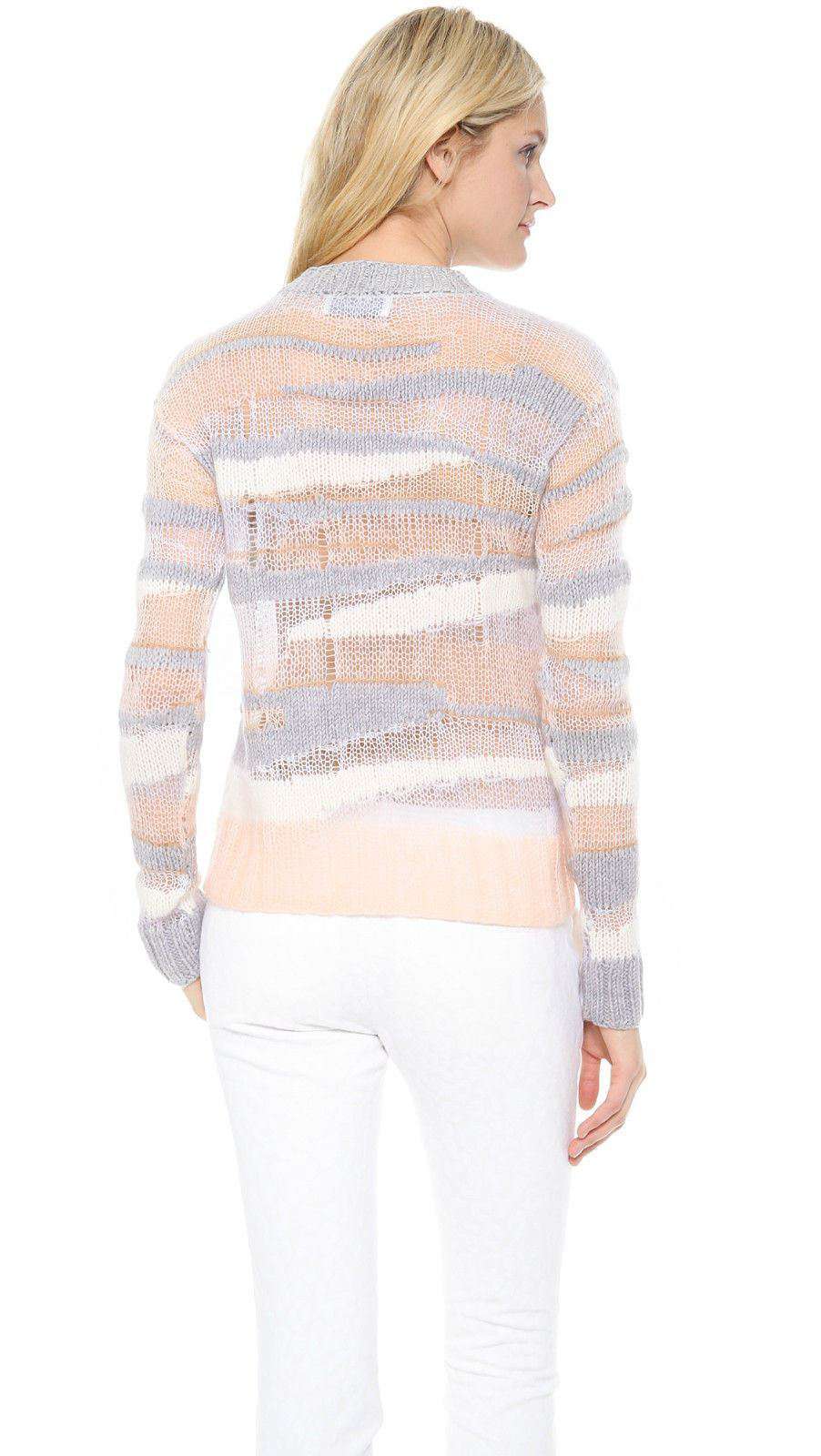 A.L.C. BLUSH/NUDE LAYNE SWEATER SMALL - Image 4