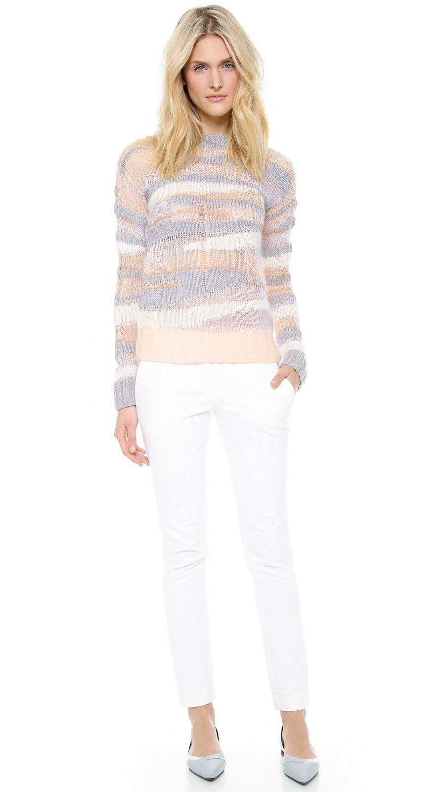 A.L.C. BLUSH/NUDE LAYNE SWEATER SMALL - Image 6