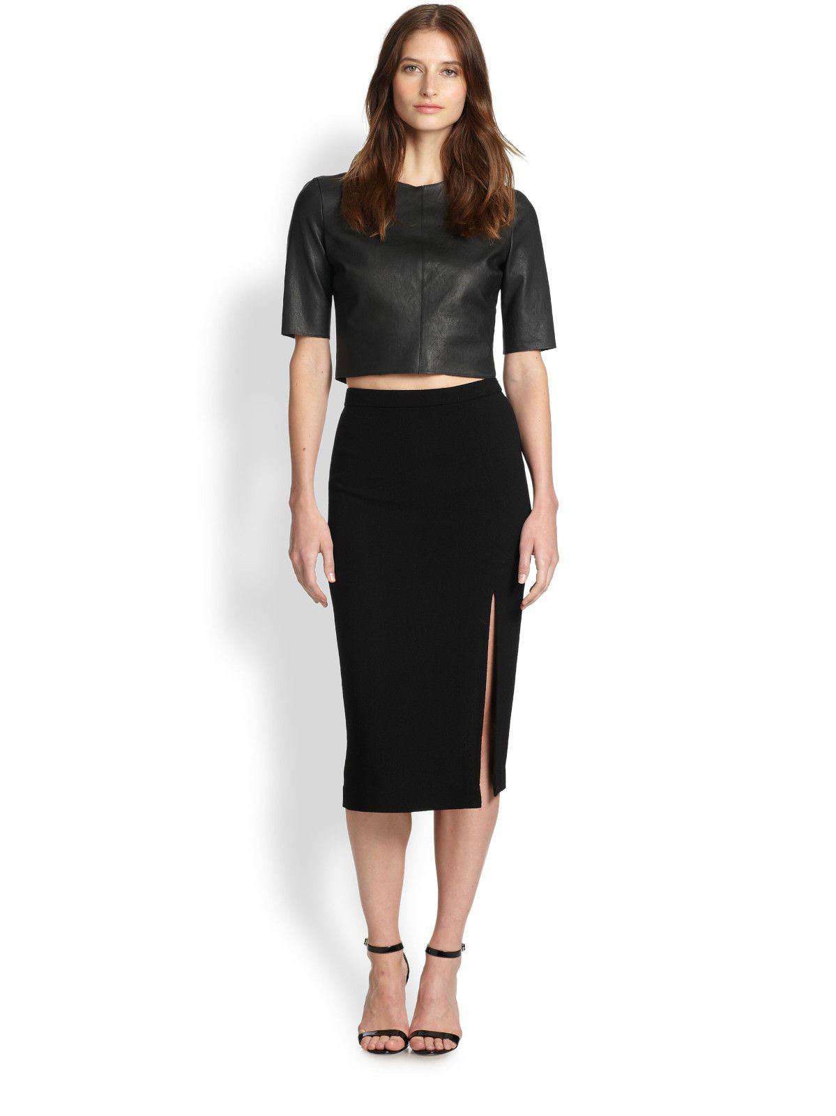 A.L.C. COREY LEATHER TOP SMALL - Image 2