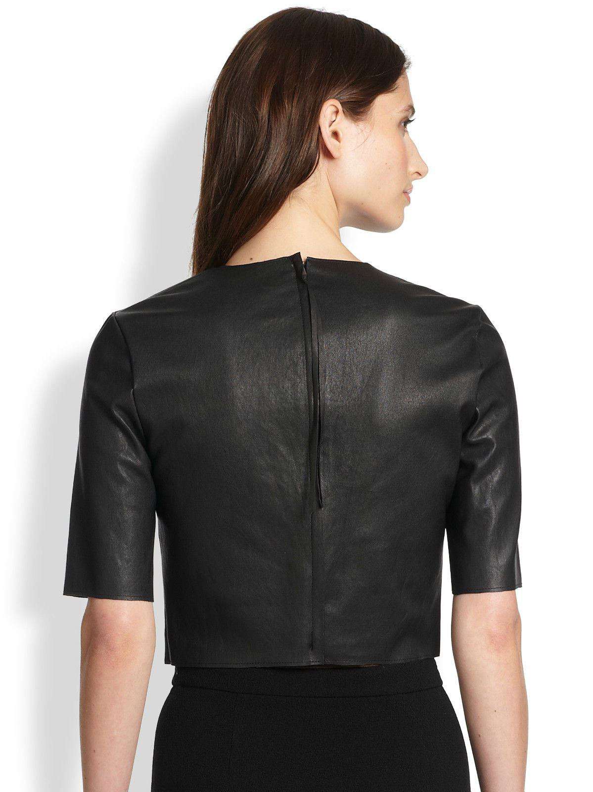 A.L.C. COREY LEATHER TOP SMALL - Image 3