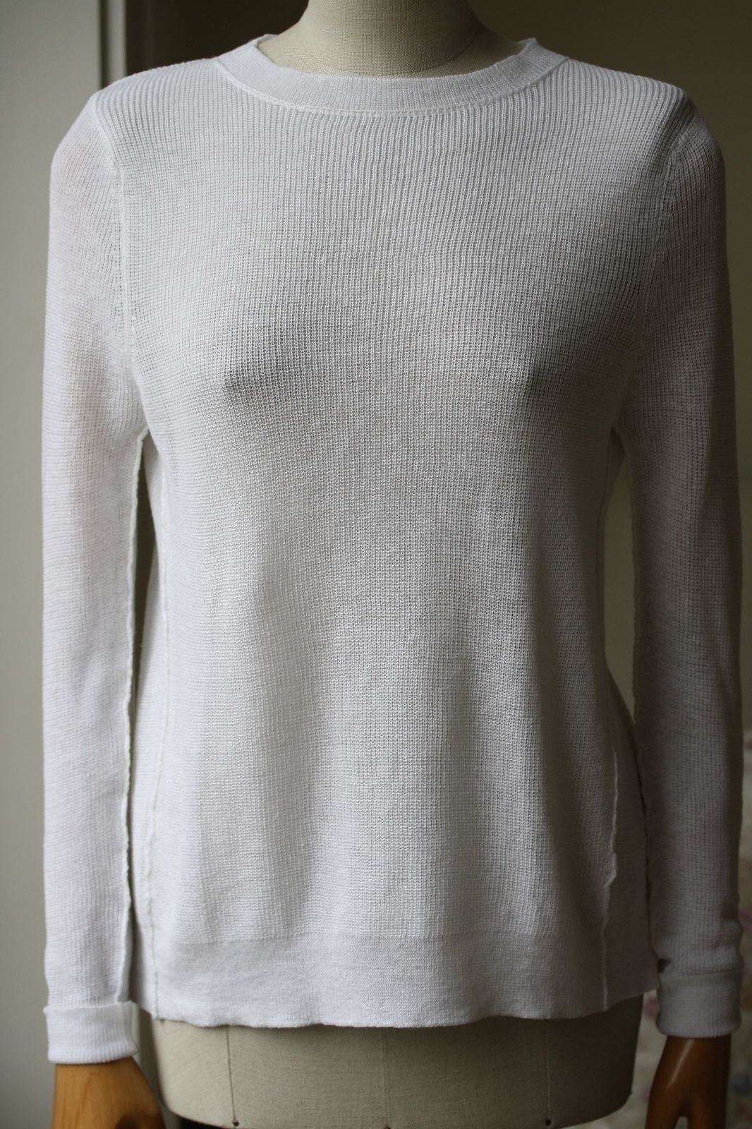 A.L.C. CROSS OVER BACK SWEATER XSMALL - Image 4