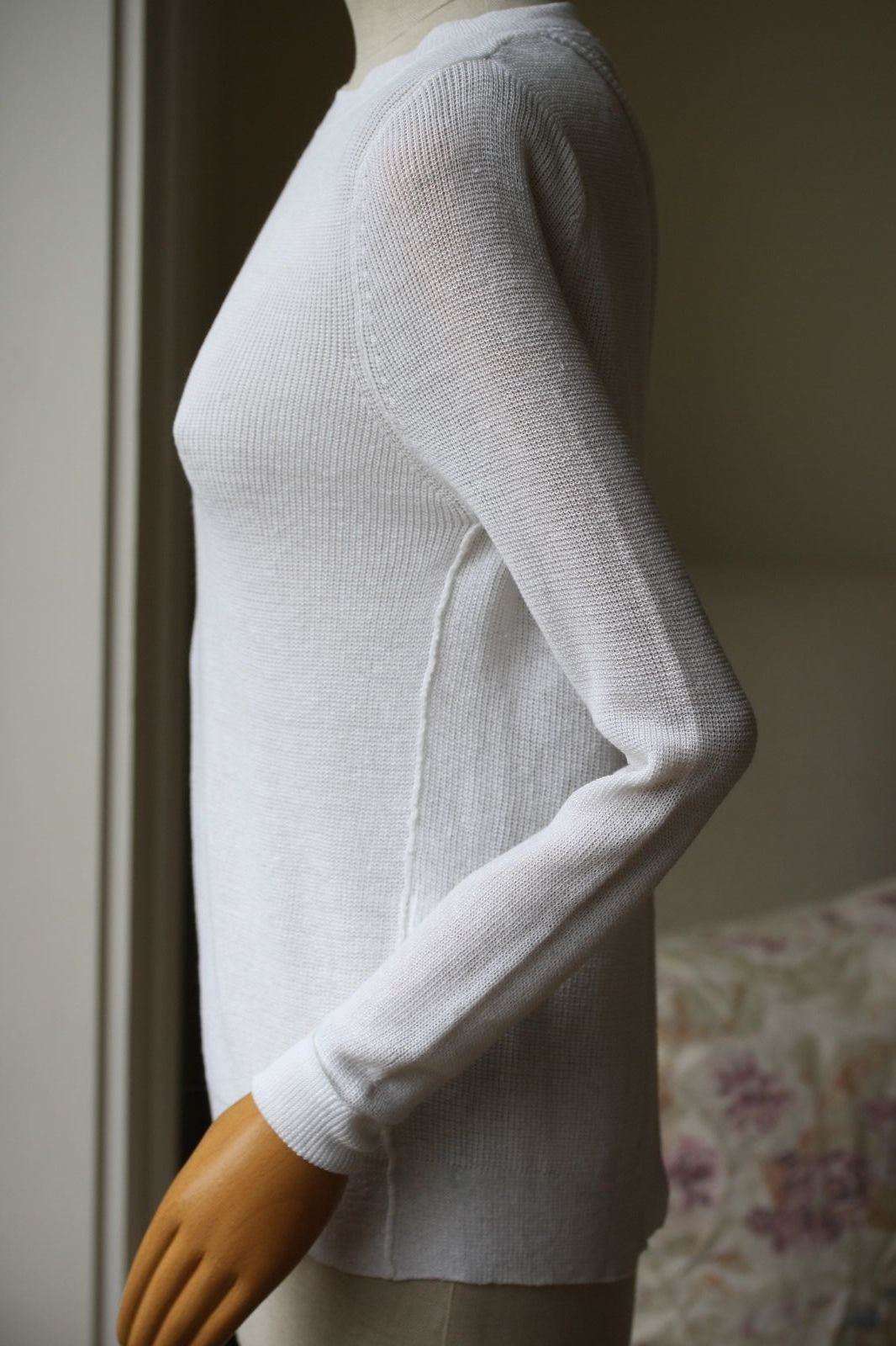 A.L.C. CROSS OVER BACK SWEATER XSMALL - Image 8