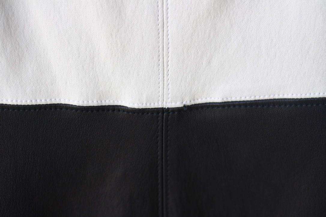 A.L.C. CURIL LEATHER PANEL DRESS US 4 UK 8 - Image 7