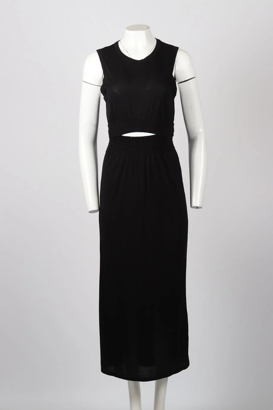 A.L.C. CUTOUT JERSEY MIDI DRESS XSMALL - Image 2