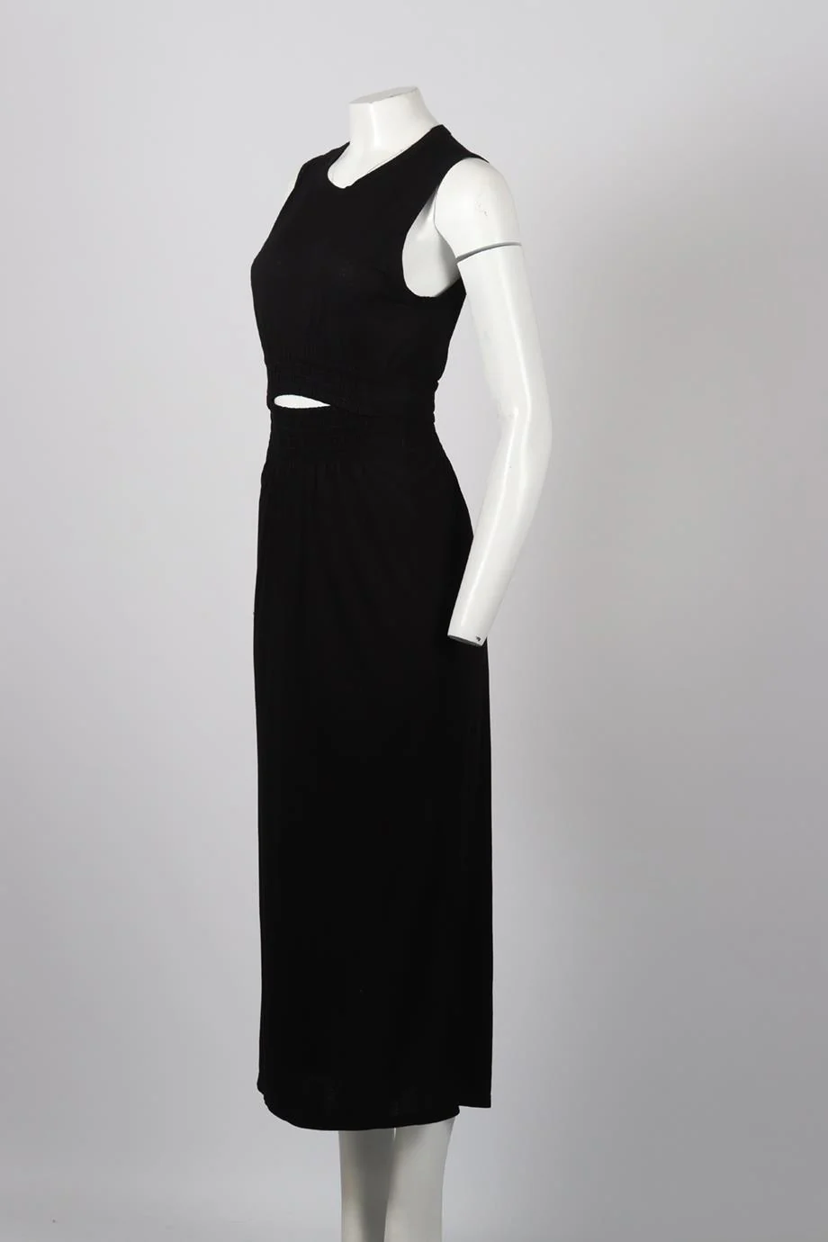 A.L.C. CUTOUT JERSEY MIDI DRESS XSMALL - Image 3