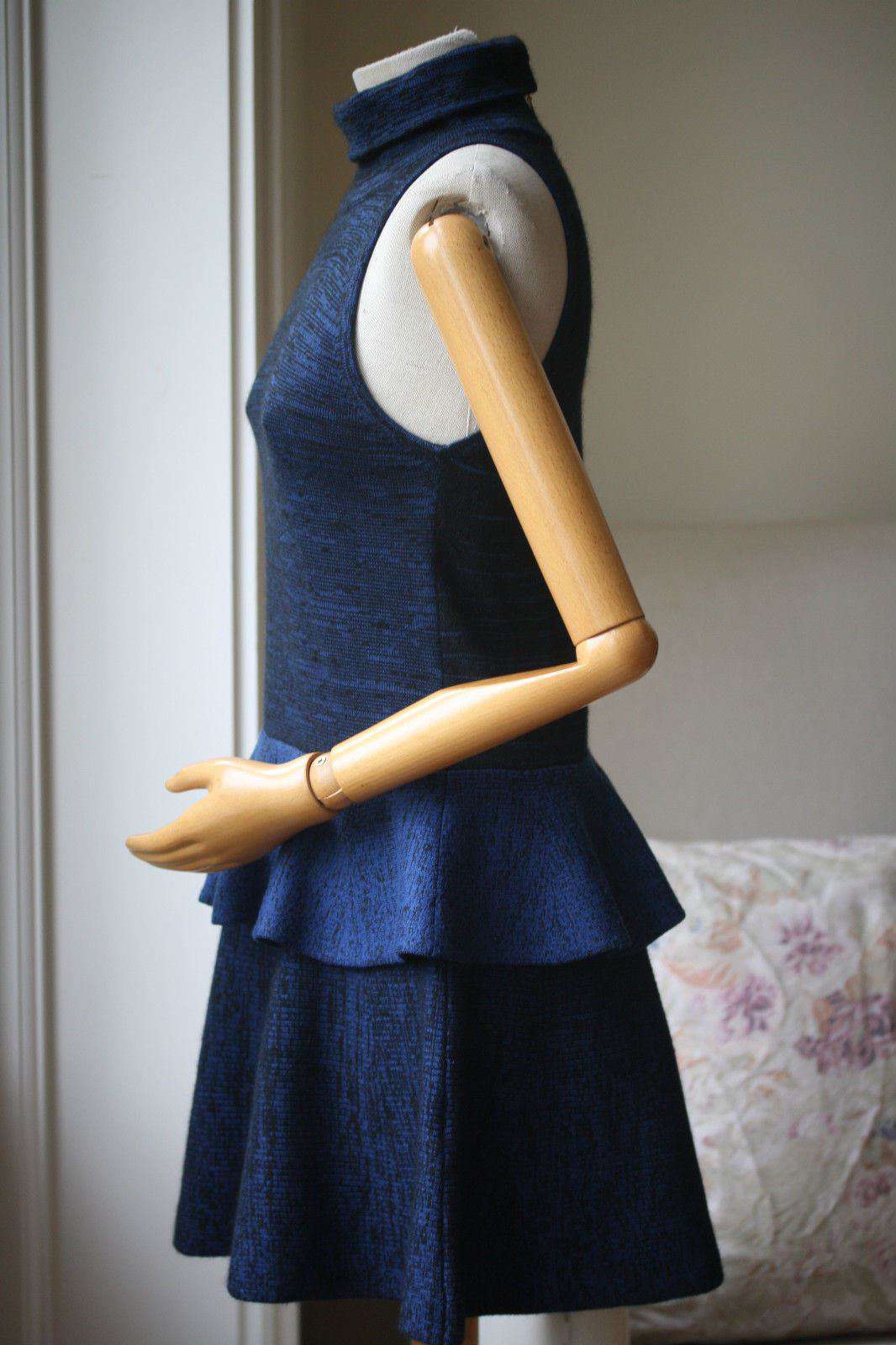 A.L.C. DAPHNE PEPLUM DRESS MEDIUM - Image 5
