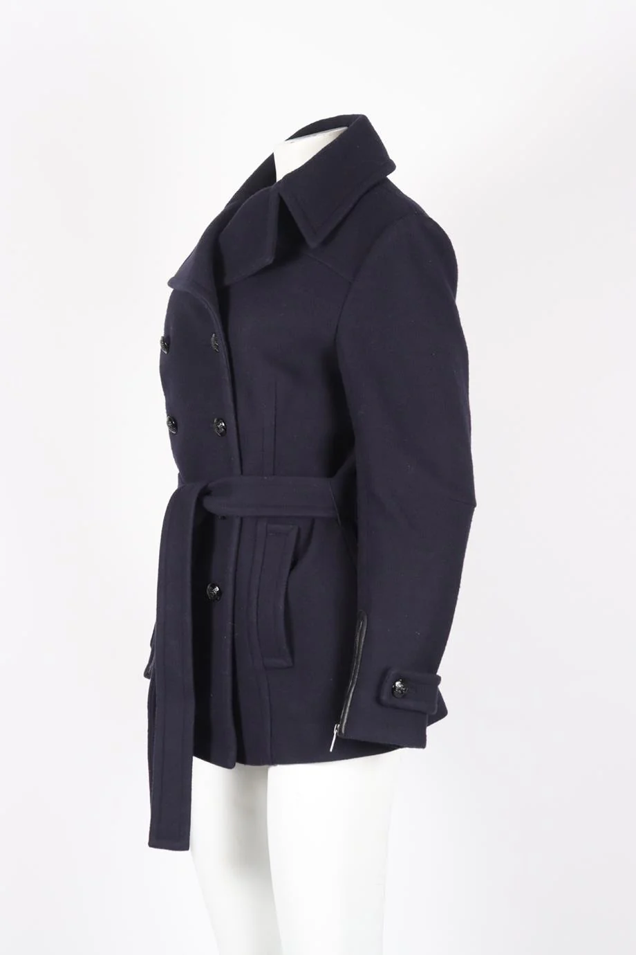 A.L.C. DOUBLE BREASTED WOOL BLEND COAT US 10 UK 14 - Image 3