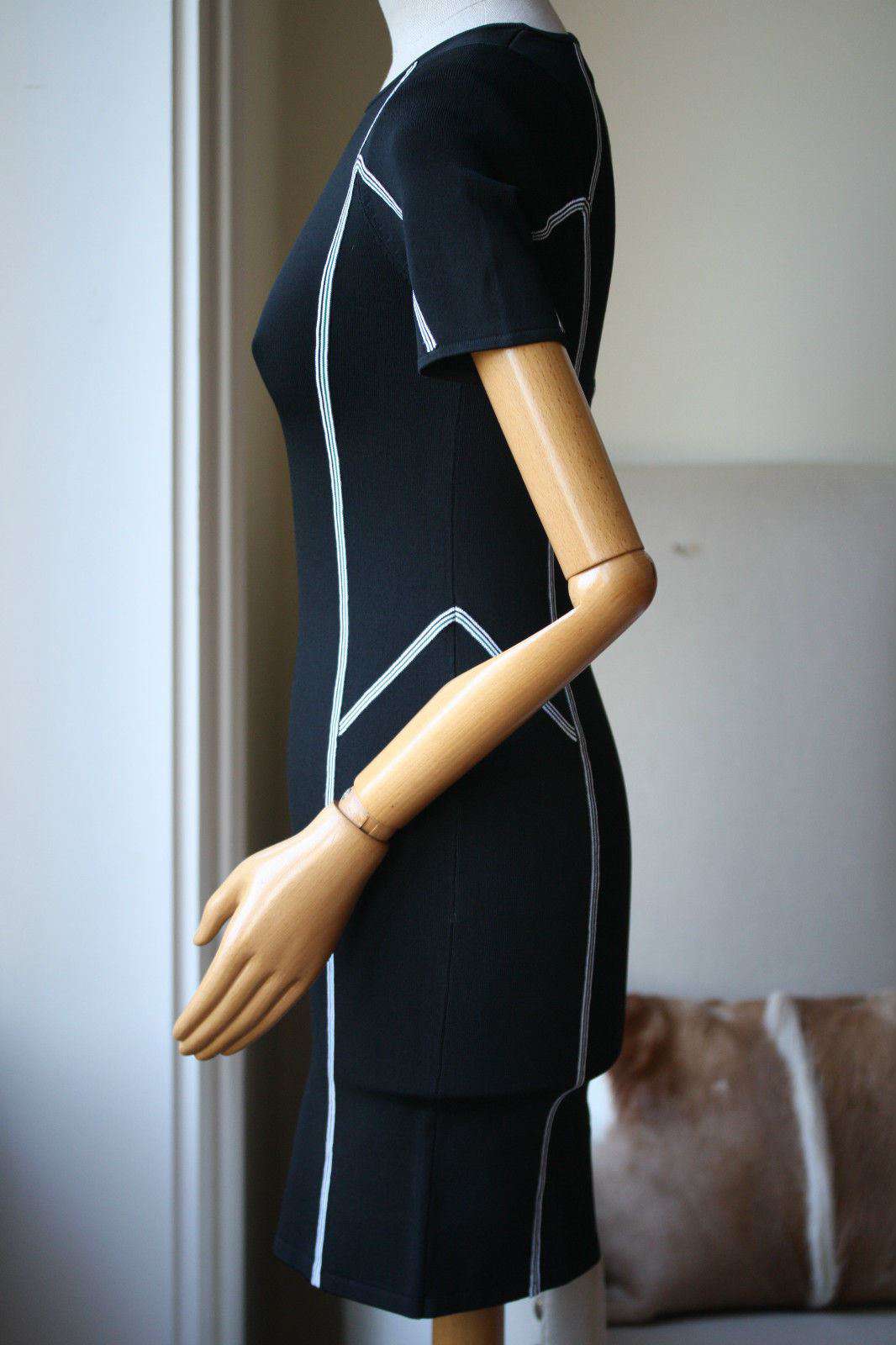 A.L.C. EVANS KNIT BODYCON DRESS SMALL - Image 2