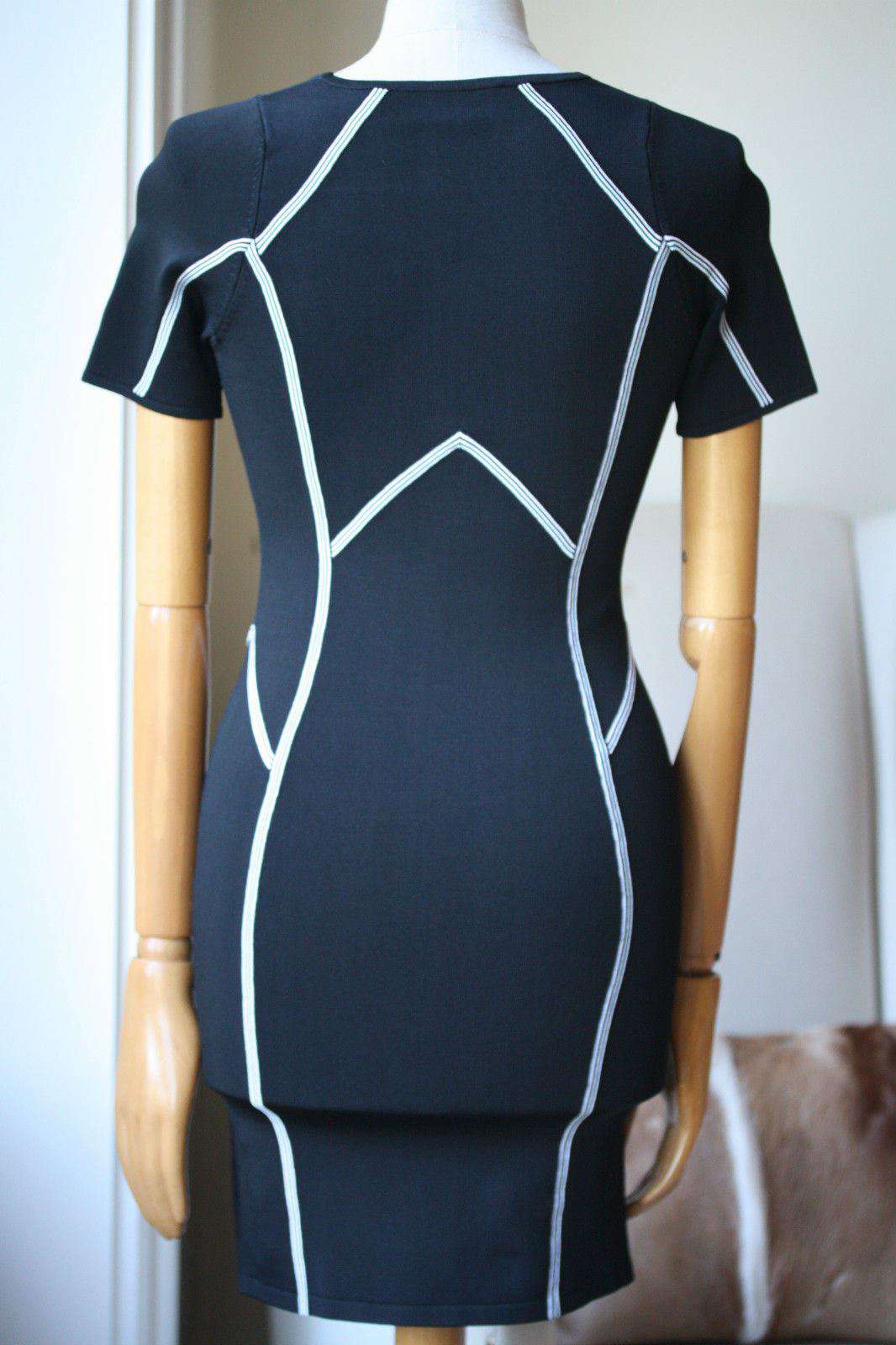 A.L.C. EVANS KNIT BODYCON DRESS SMALL - Image 4
