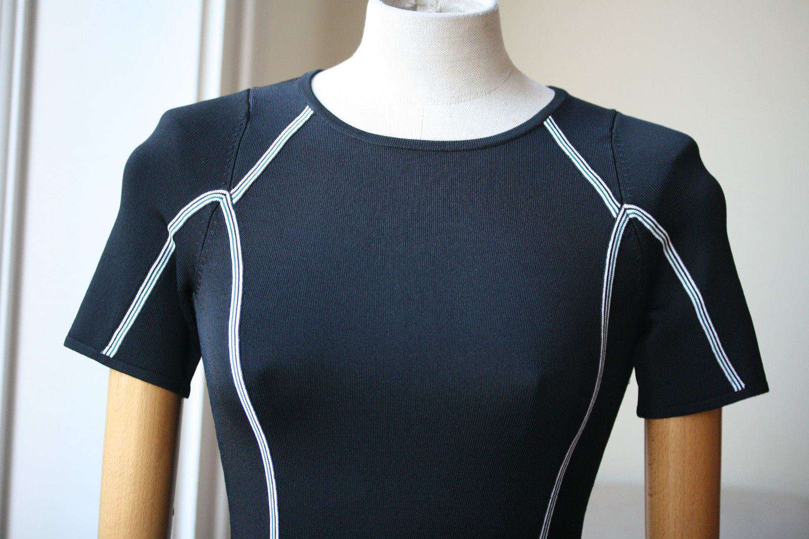A.L.C. EVANS KNIT BODYCON DRESS SMALL - Image 8