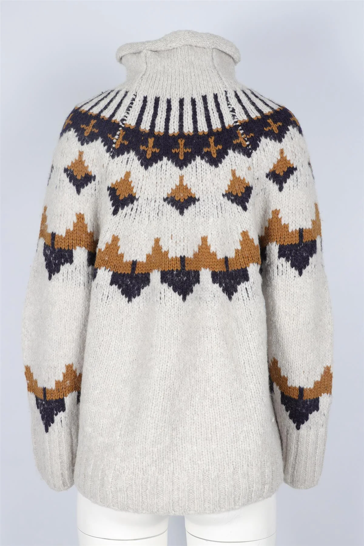 A.L.C. GREY WOOL SWEATER MEDIUM - Image 4