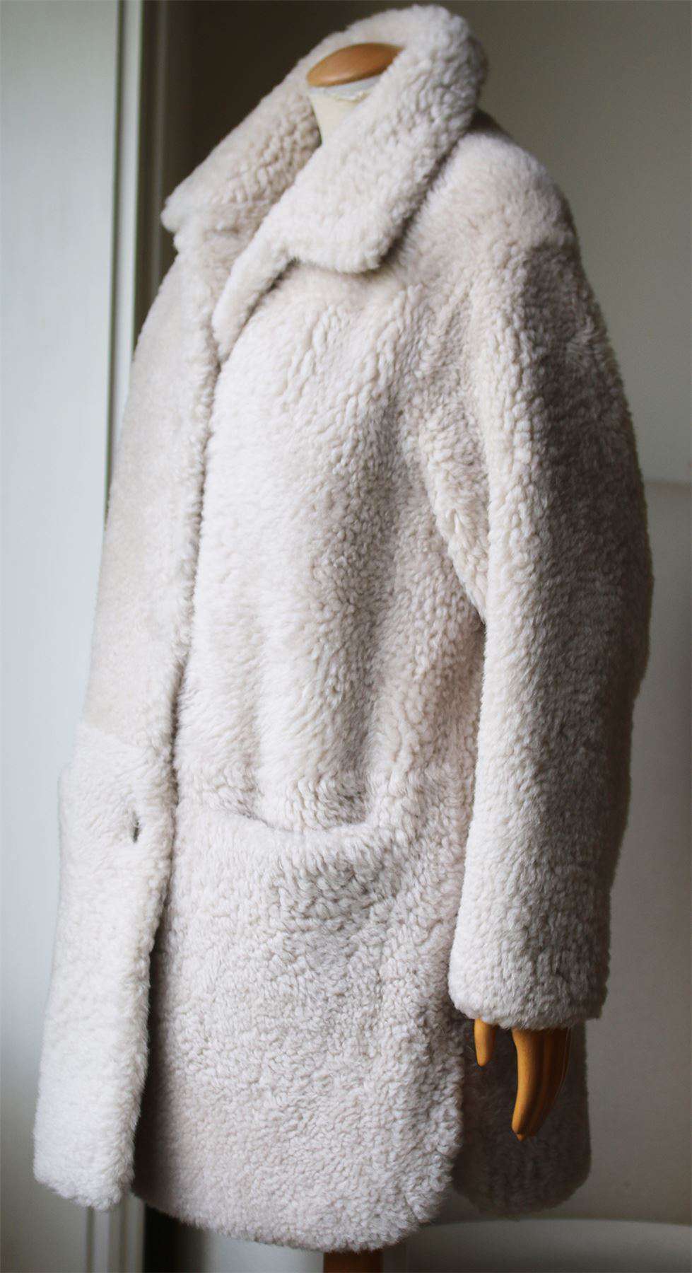 A.L.C. HENSON TEDDY SHEARLING COAT SMALL - Image 2
