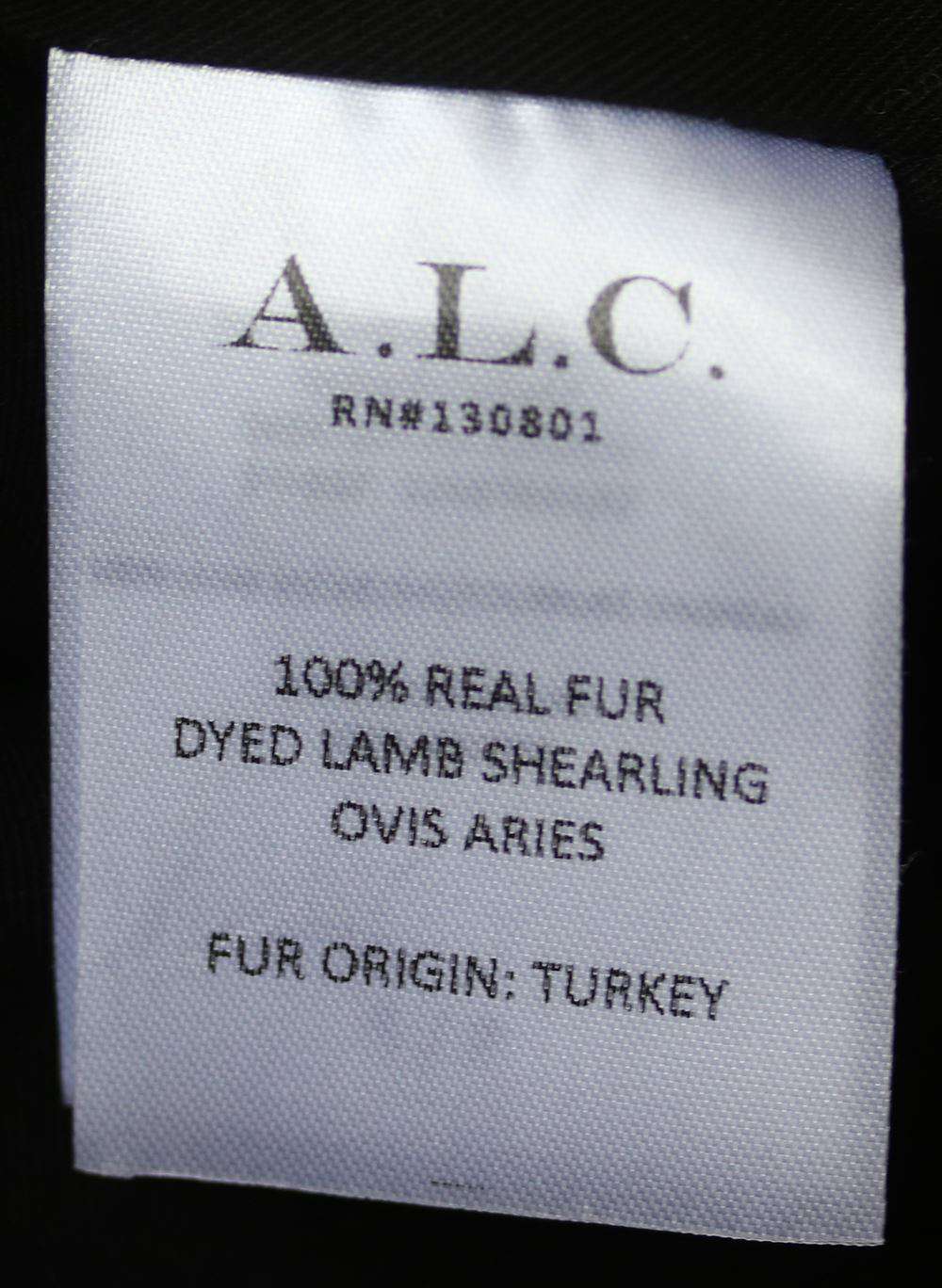 A.L.C. HENSON TEDDY SHEARLING COAT SMALL - Image 5