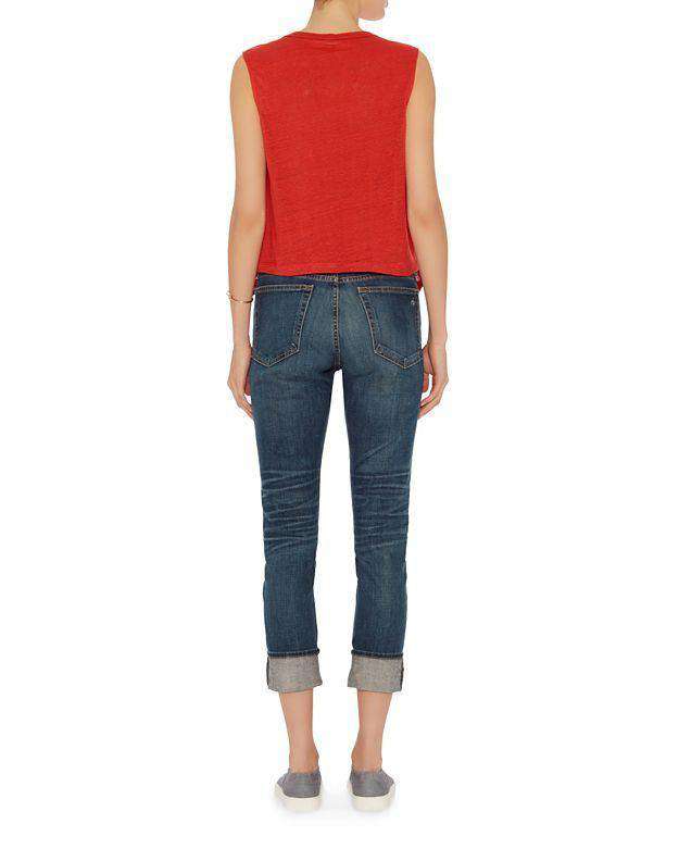 A.L.C. INES HIGH-LOW CROPPED TANK TOP SMALL - Image 8