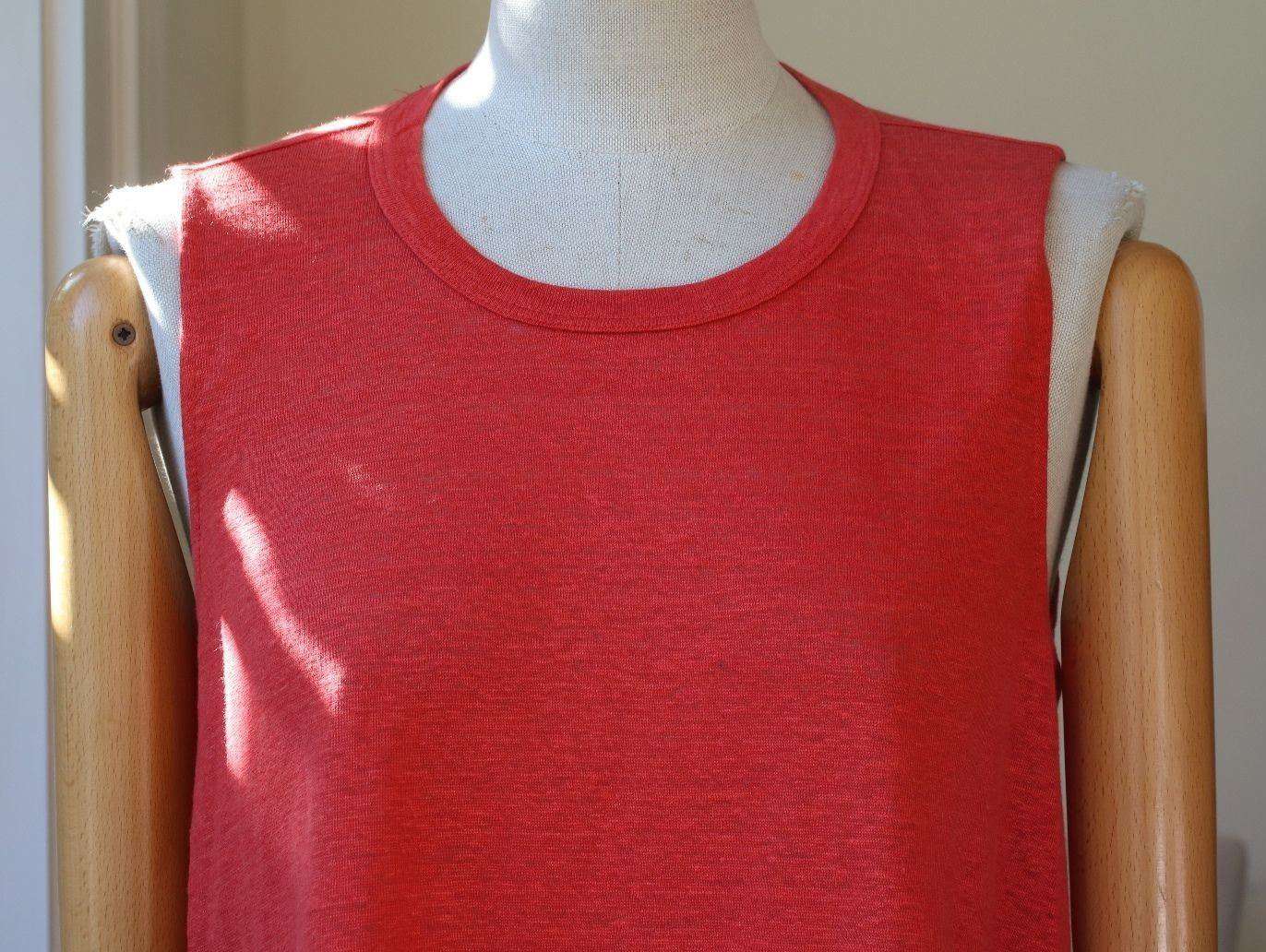 A.L.C. INES HIGH-LOW CROPPED TANK TOP XSMALL - Image 3