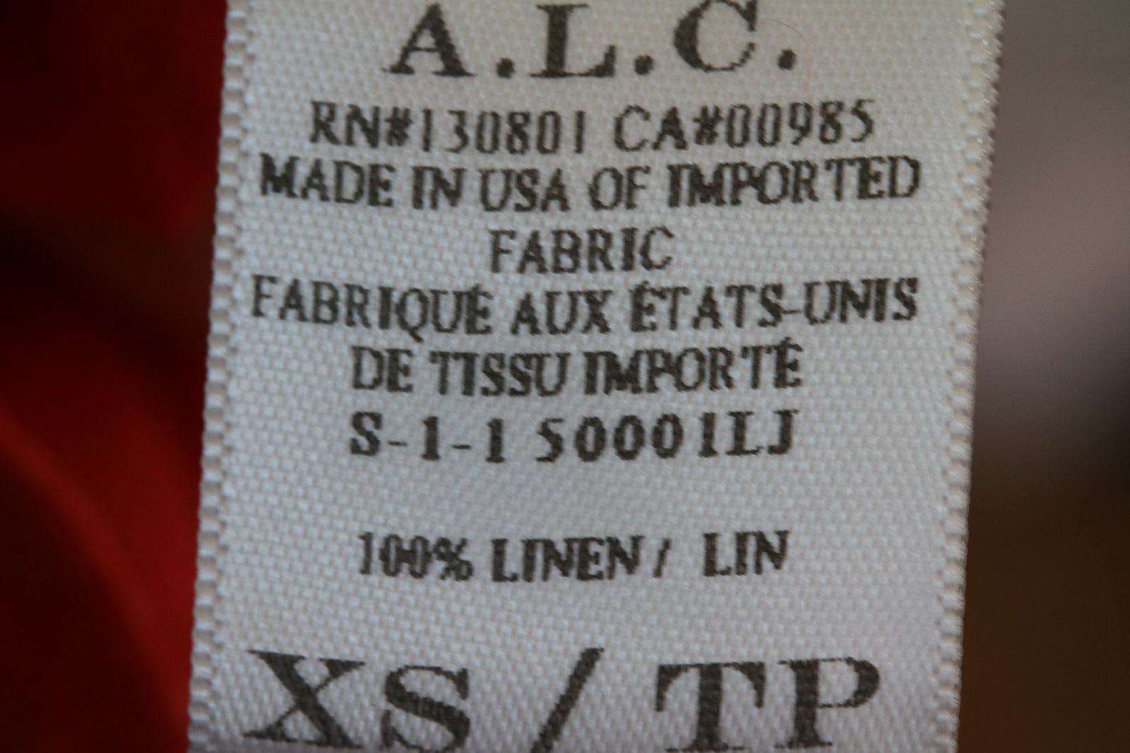 A.L.C. INES HIGH-LOW CROPPED TANK TOP XSMALL - Image 4