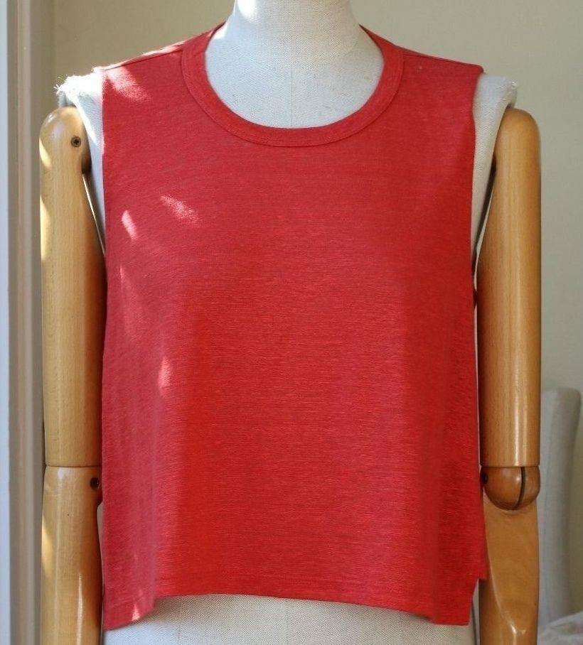A.L.C. INES HIGH-LOW CROPPED TANK TOP XSMALL - Image 8