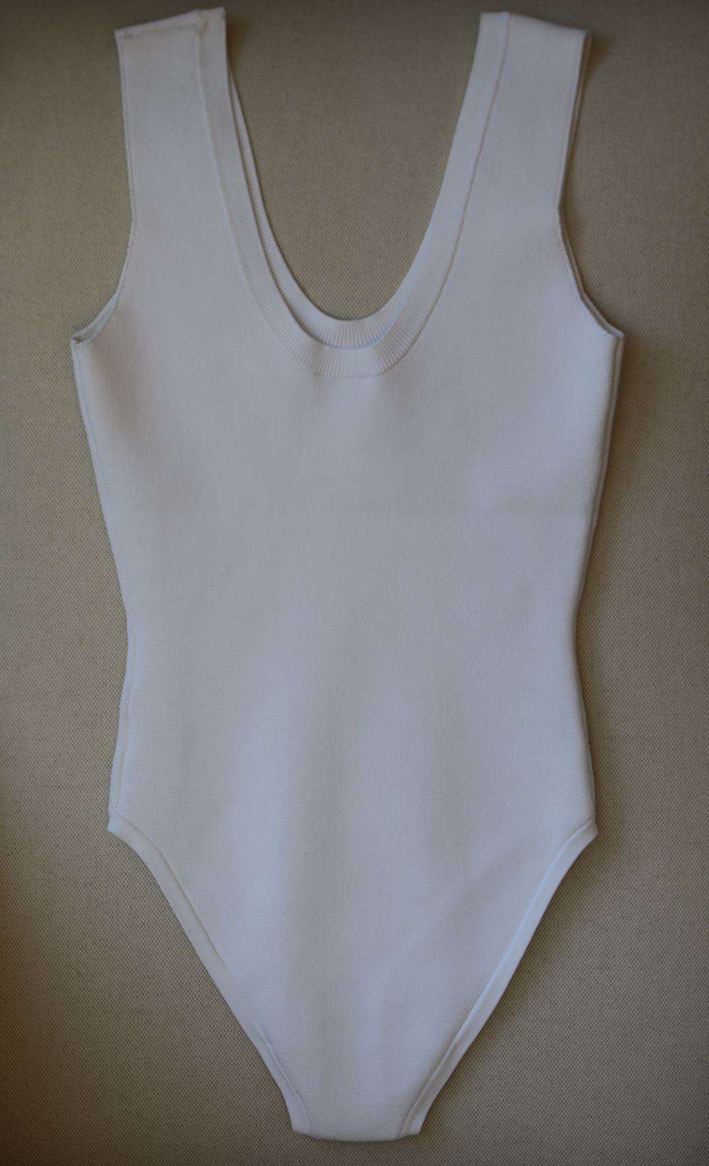 A.L.C. IVAN SLEEVELESS SCOOP-NECK BODYSUIT XSMALL - Image 5