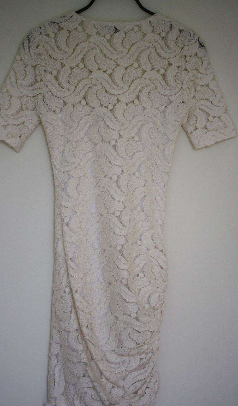 A.L.C. JAGGER COTTON-BLEND LACE DRESS US 4 UK 8 - Image 5