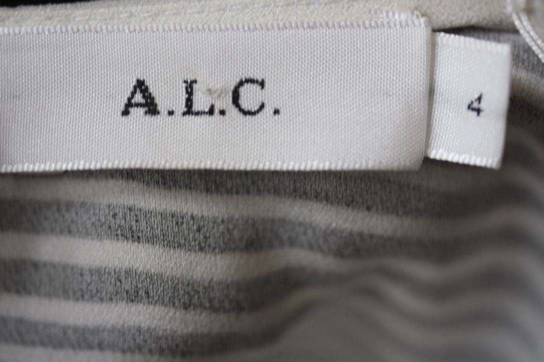 A.L.C. LORETTA CUT OUT STRIPE DRESS US 4 UK 8 - Image 7
