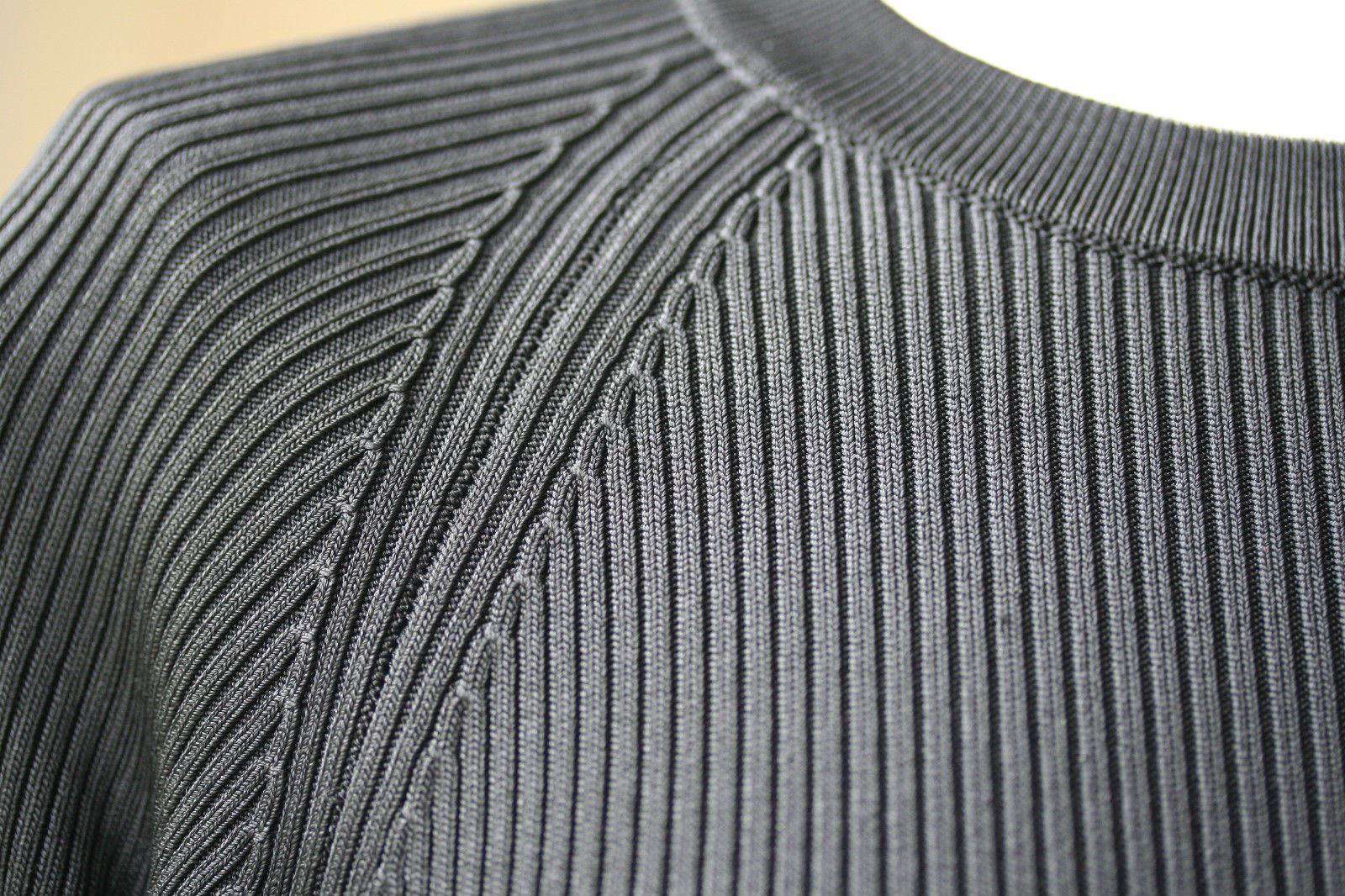 A.L.C. NICK BLACK RIBBED DRESS SMALL - Image 3