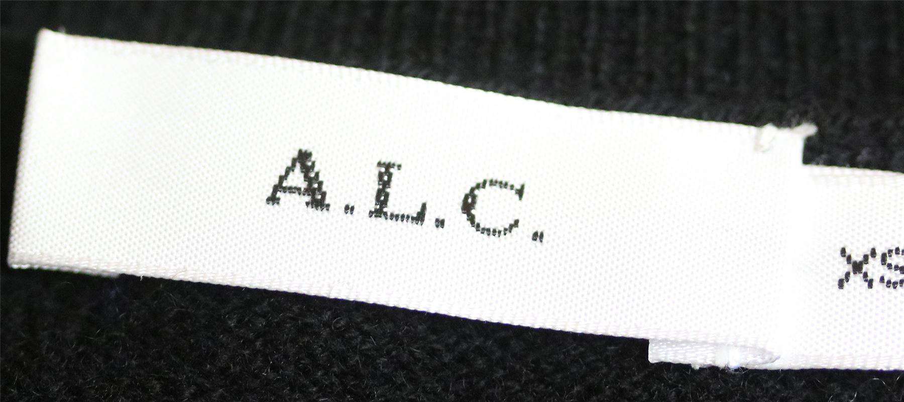 A.L.C. OPEN SHOULDER KNIT SWEATER XSMALL - Image 4