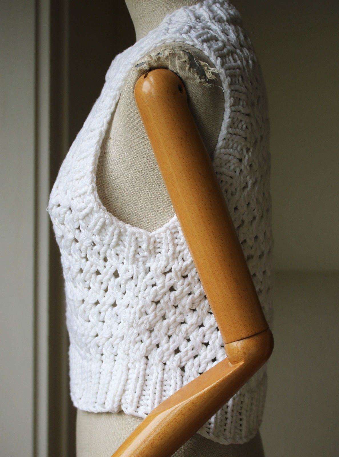 A.L.C. OVERSIZED CROSS-RIB CROP SWEATER SMALL - Image 5