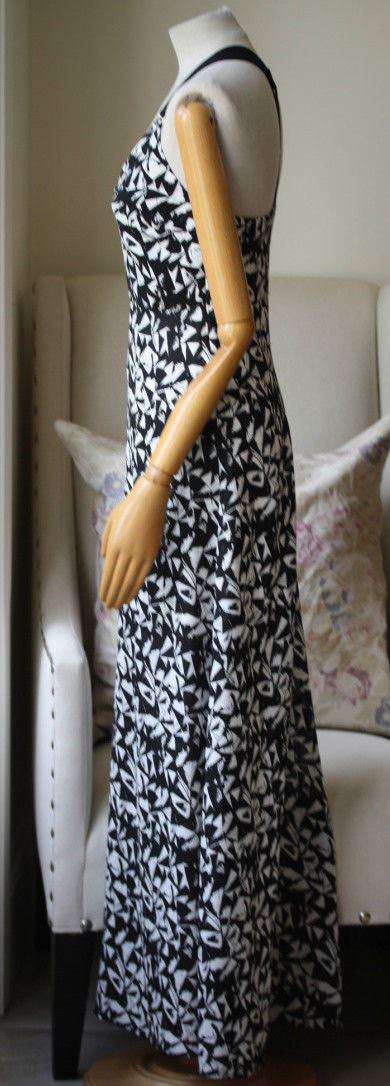 A.L.C. PATTI FAN PRINT MAXI DRESS US 4 UK 8 - Image 3