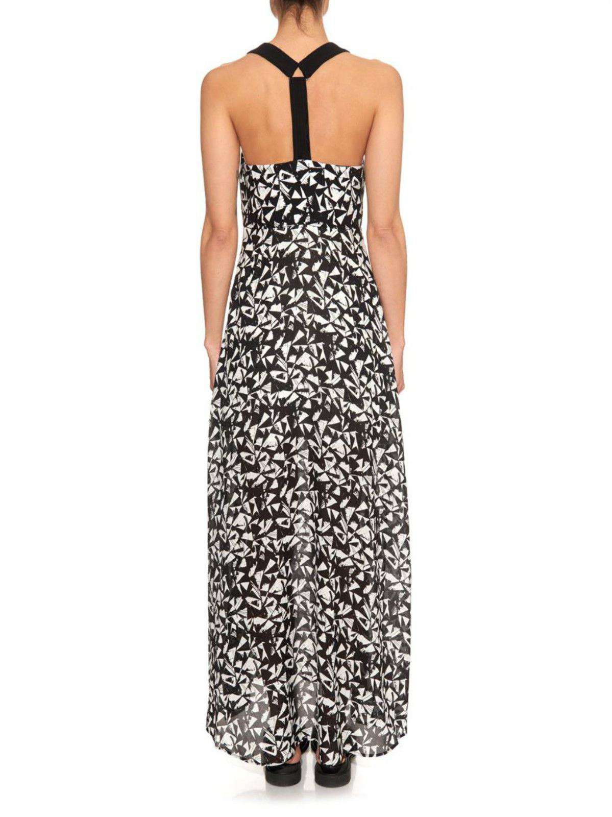 A.L.C. PATTI FAN PRINT MAXI DRESS US 4 UK 8 - Image 8