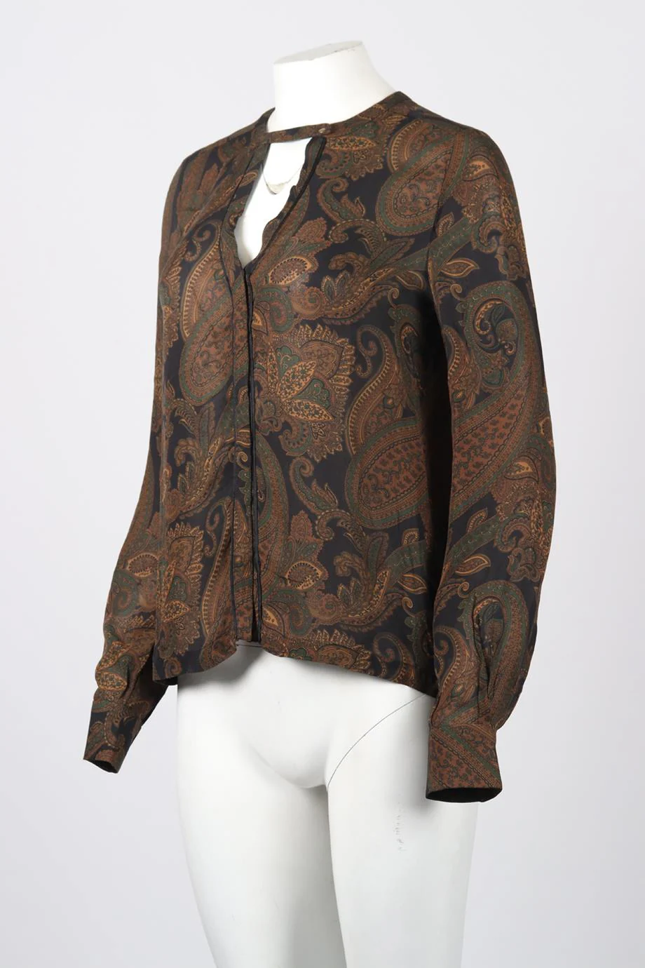 A.L.C. PRINTED SILK TOP SMALL - Image 3