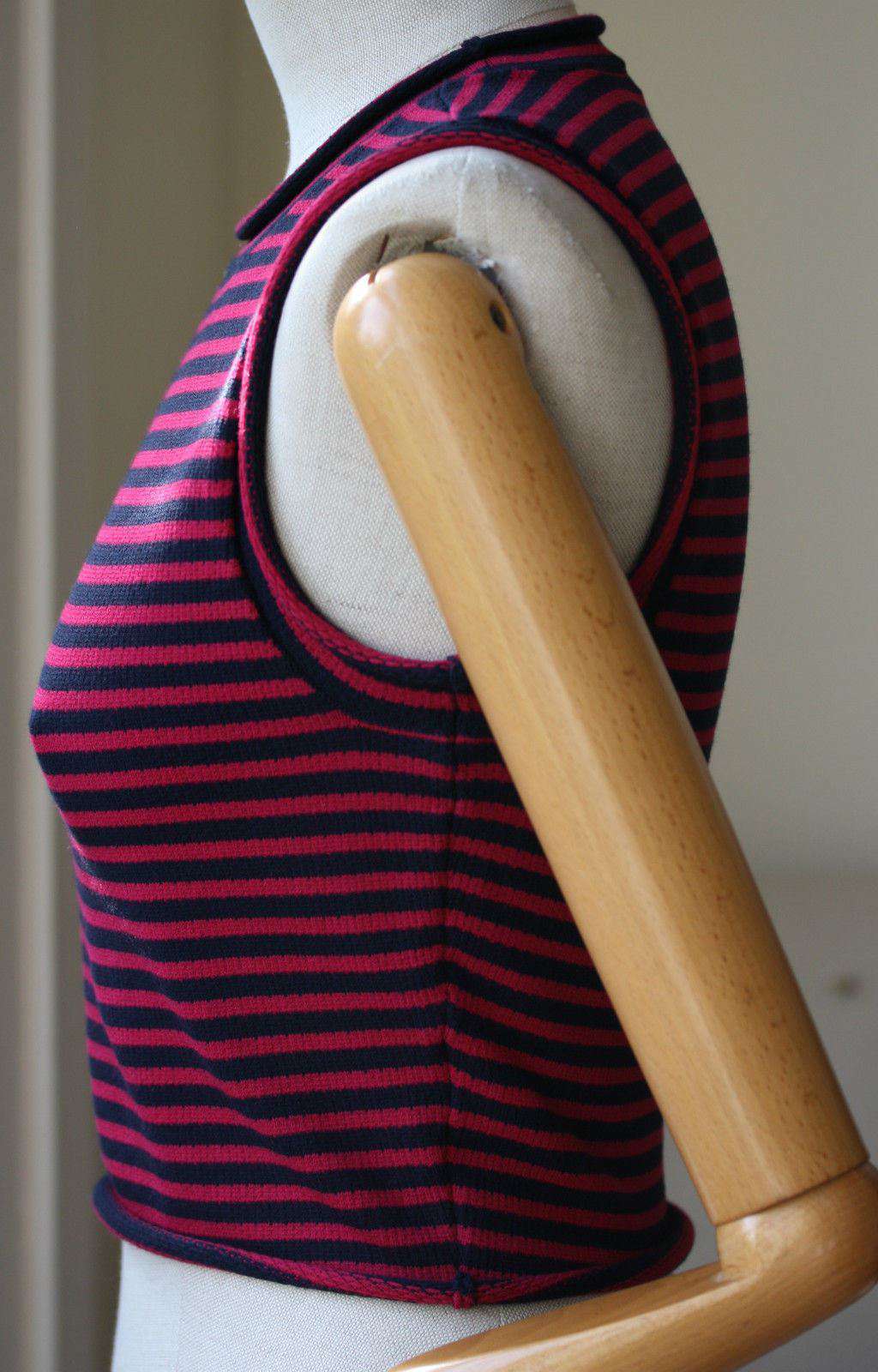 A.L.C. RED STRIPE DAN TOP AND DELMAR SKIRT SMALL - Image 11