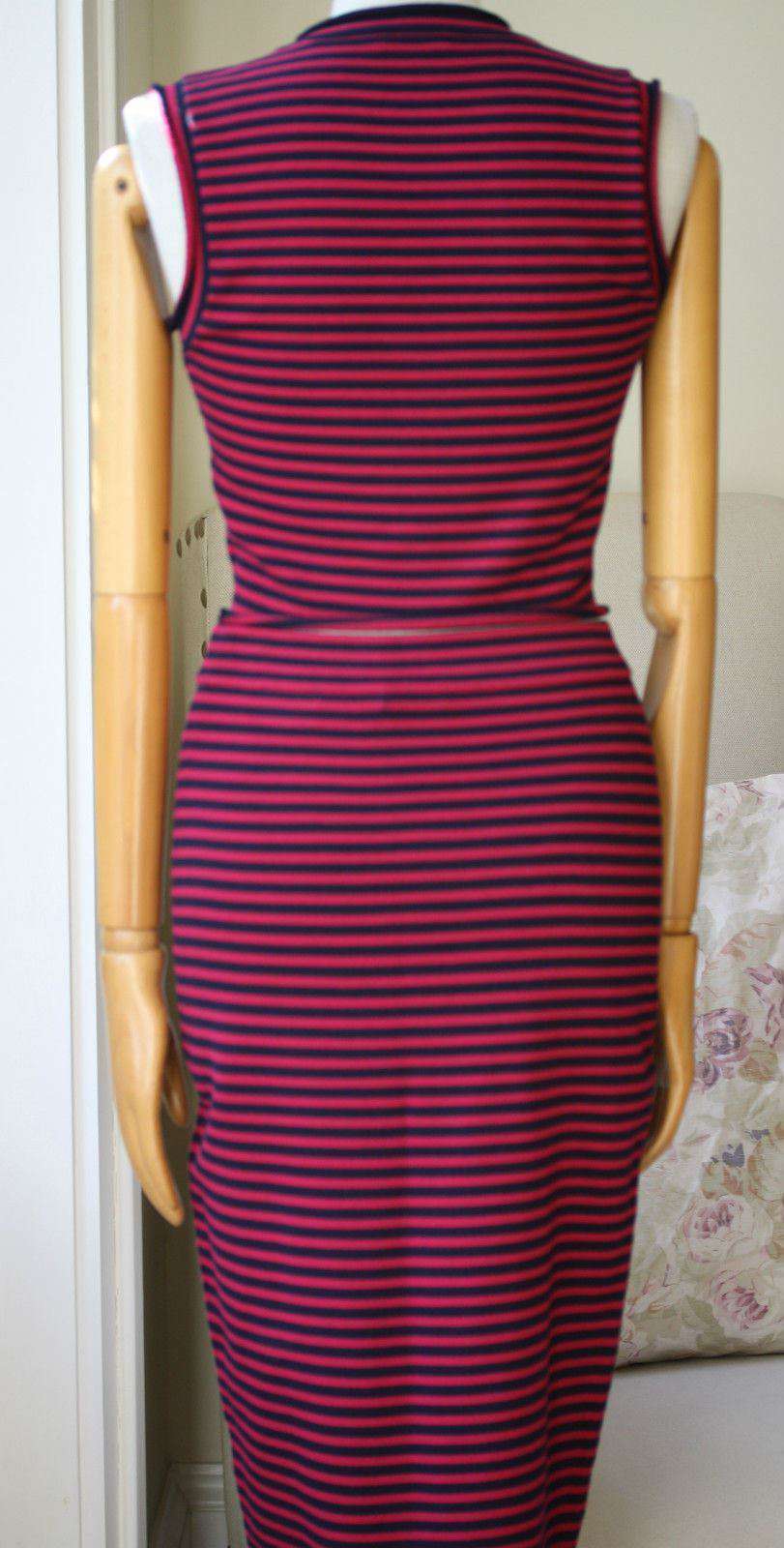 A.L.C. RED STRIPE DAN TOP AND DELMAR SKIRT SMALL - Image 2