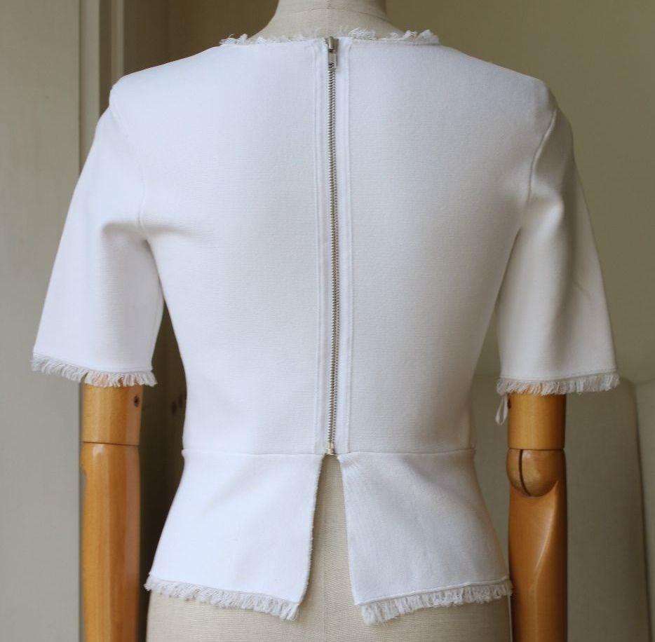 A.L.C RUDIN FRAYED-EDGE TOP SMALL - Image 3