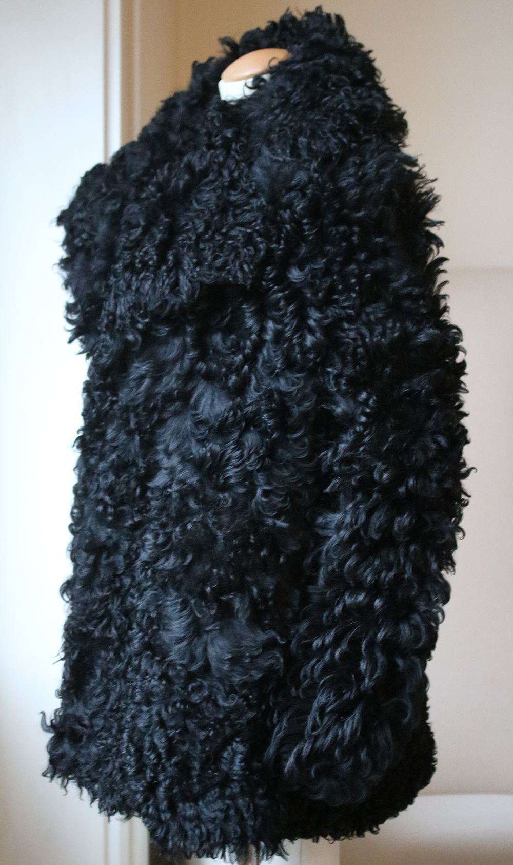 A.L.C. STONE SHEARLING OVERSIZED COAT SMALL - Image 2