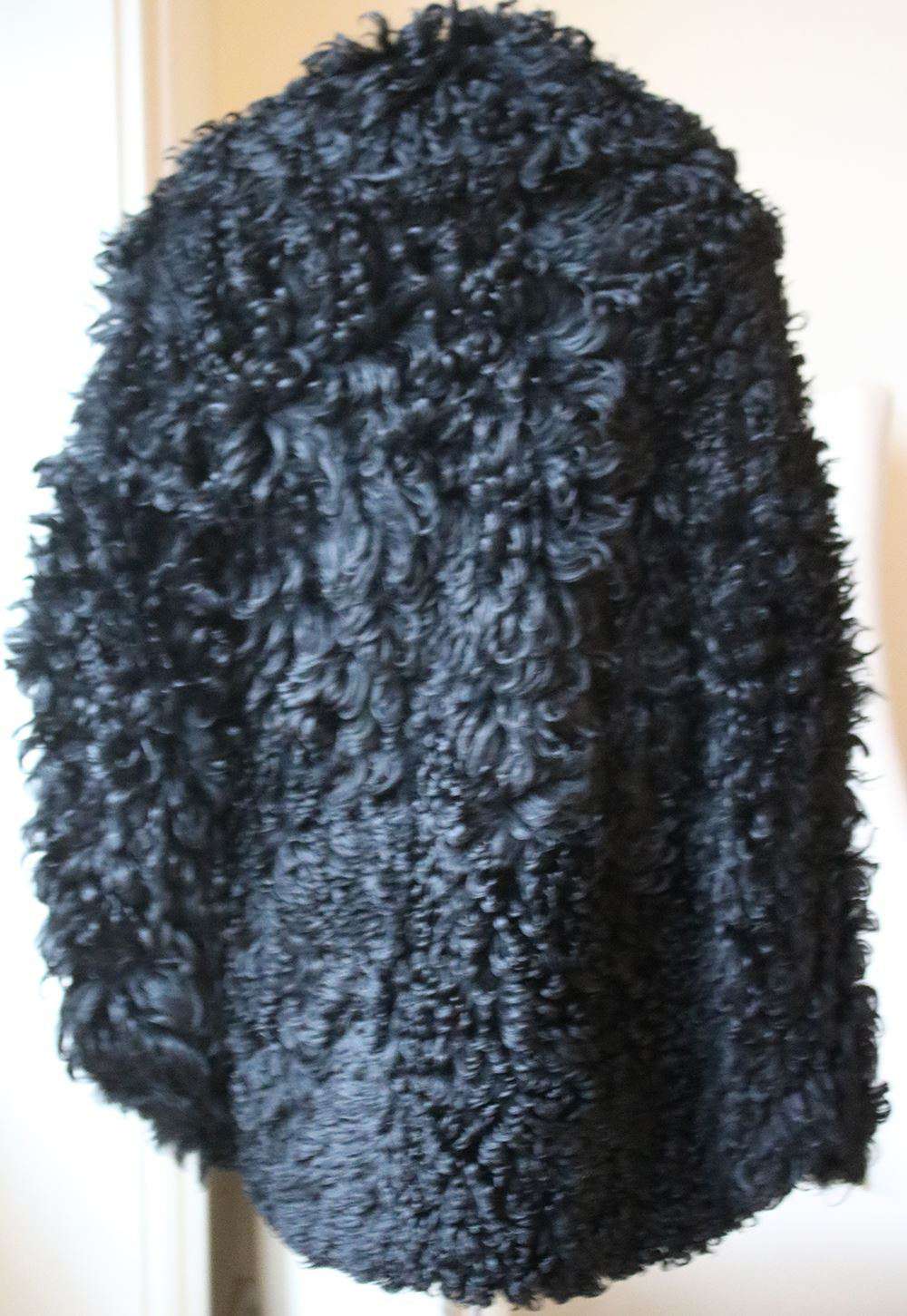 A.L.C. STONE SHEARLING OVERSIZED COAT SMALL - Image 3