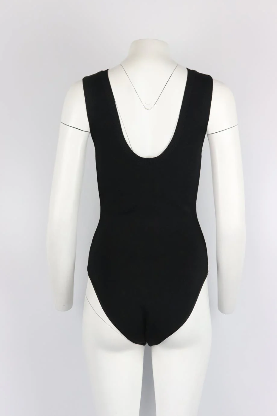 A.L.C. STRETCH KNIT BODYSUIT SMALL - Image 4