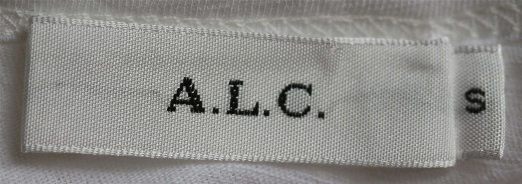 A.L.C. TEAGAN PALM PRINT T-SHIRT SMALL - Image 6