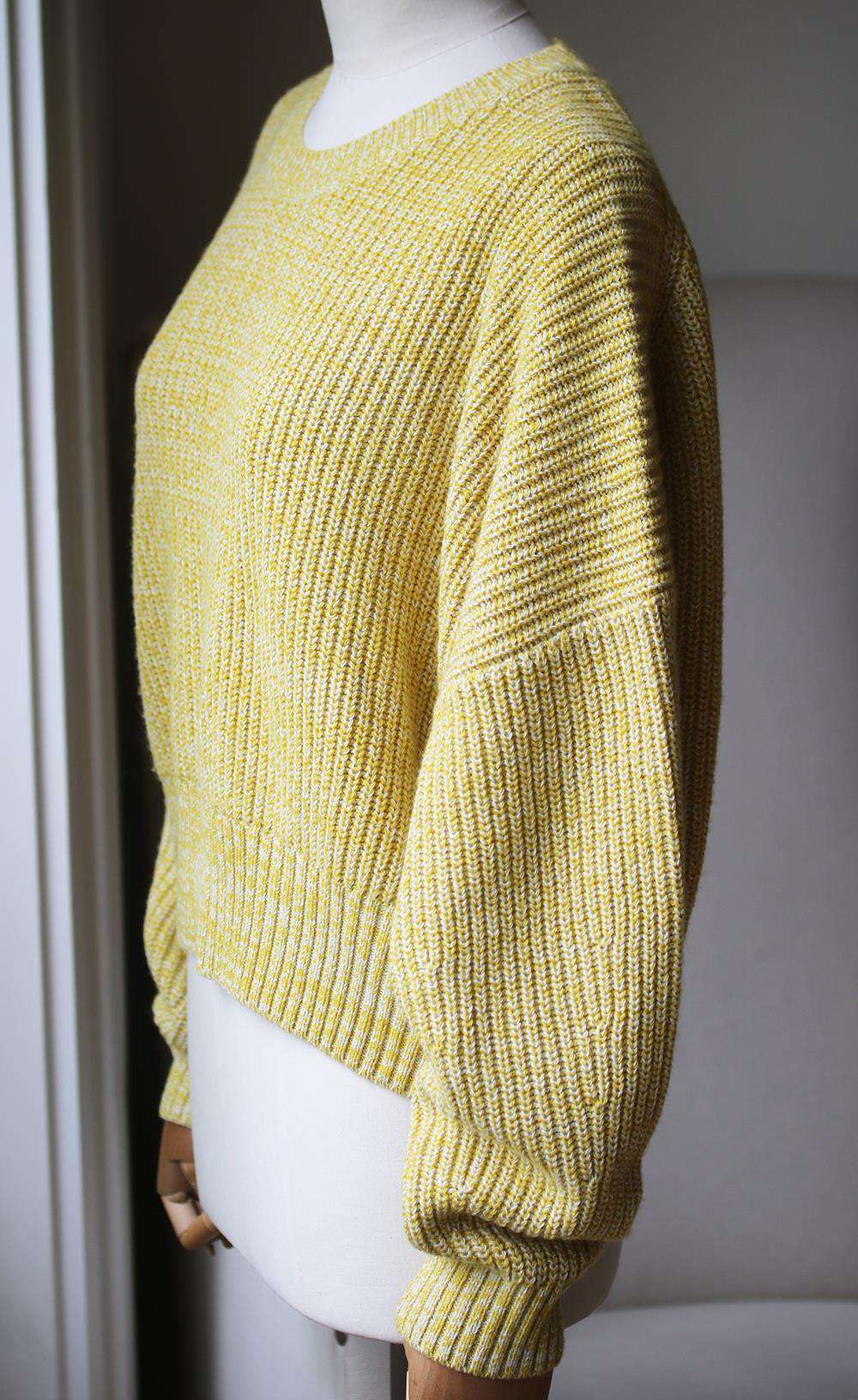 A.L.C. WEBSTER CASHMERE BLEND KNIT SWEATER LARGE - Image 4