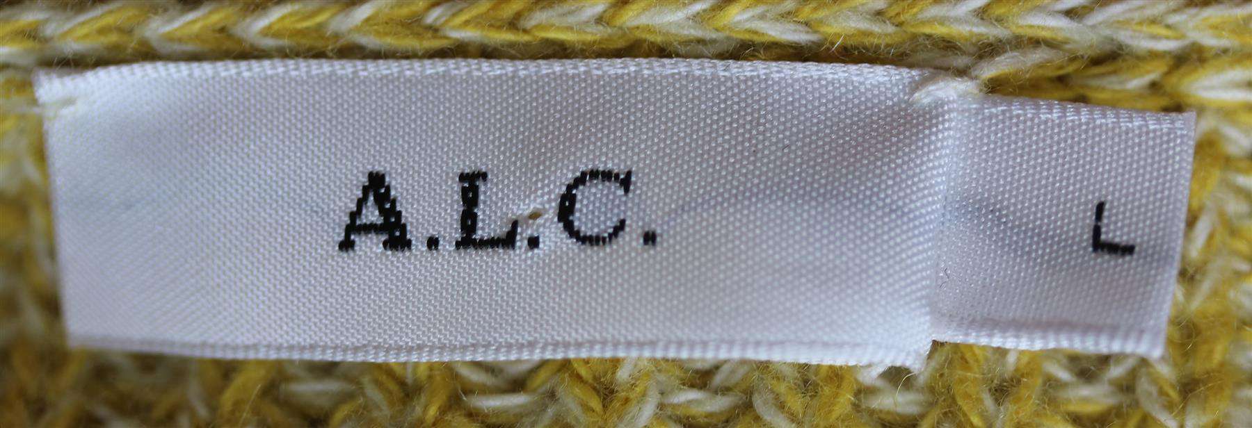A.L.C. WEBSTER CASHMERE BLEND KNIT SWEATER LARGE - Image 6
